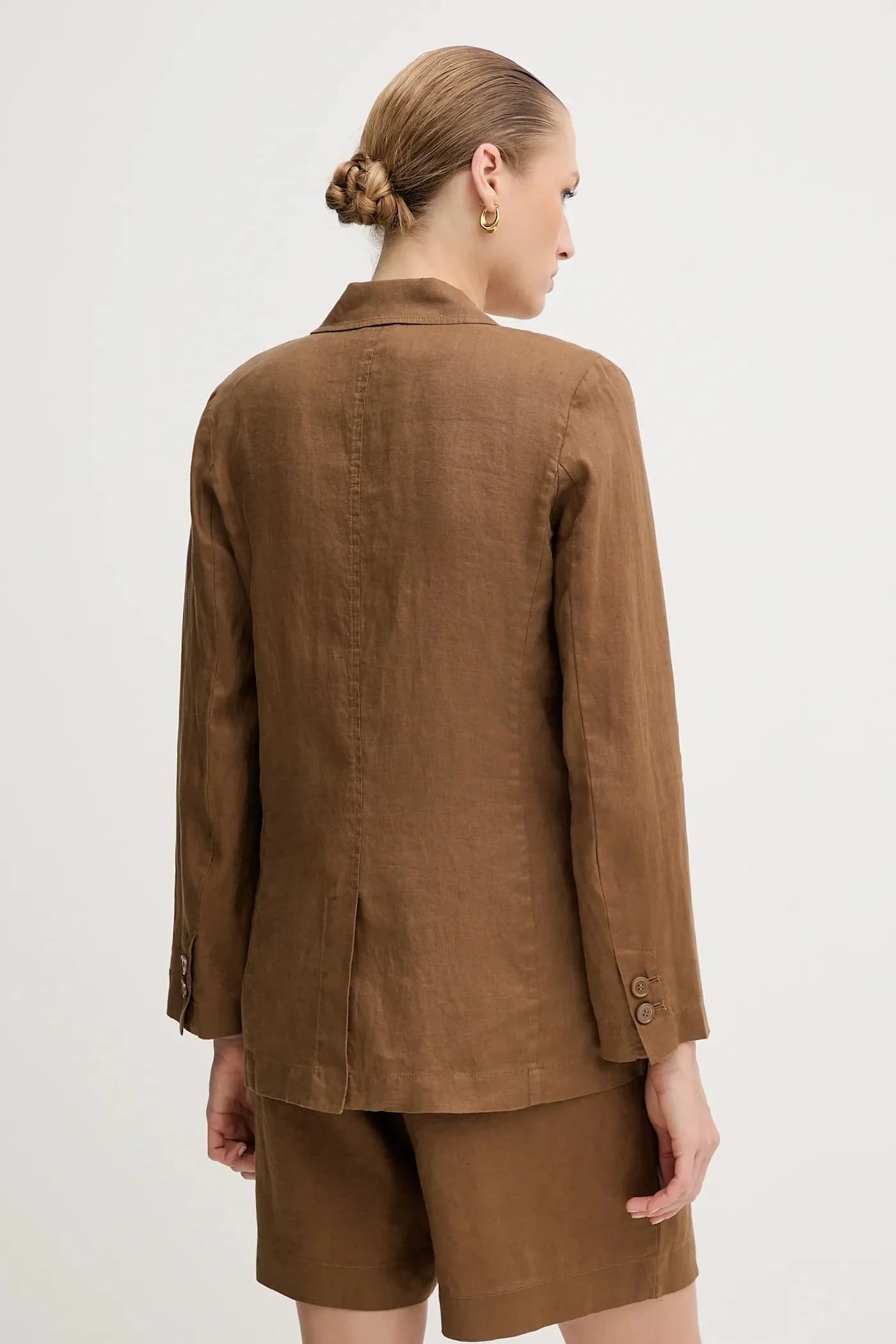 Льняная куртка - фото 3