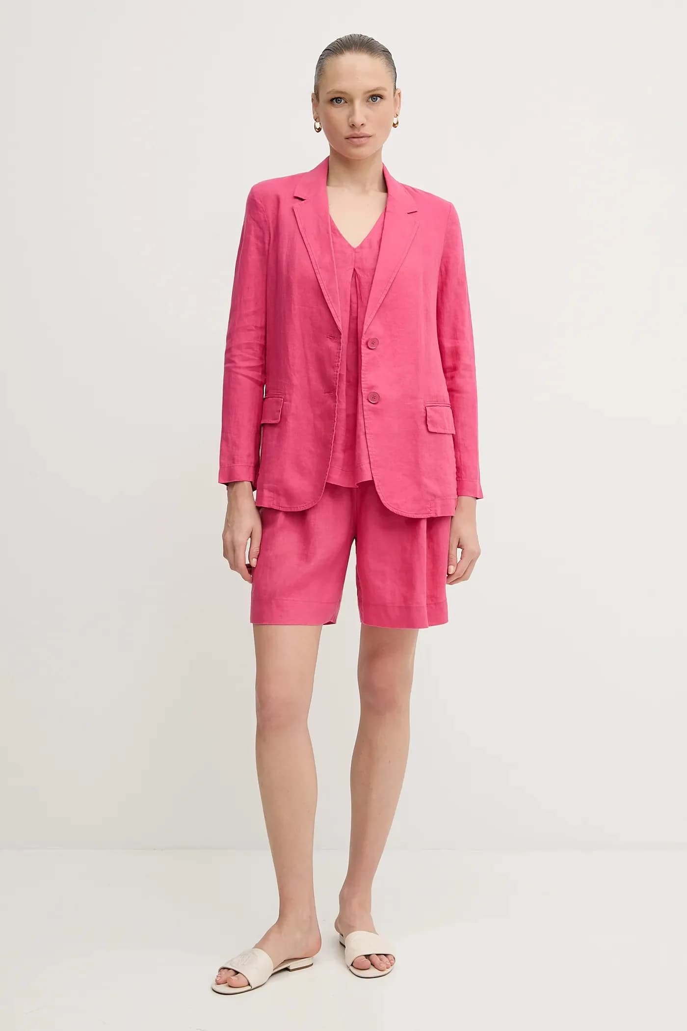 Льняная куртка - фото 2