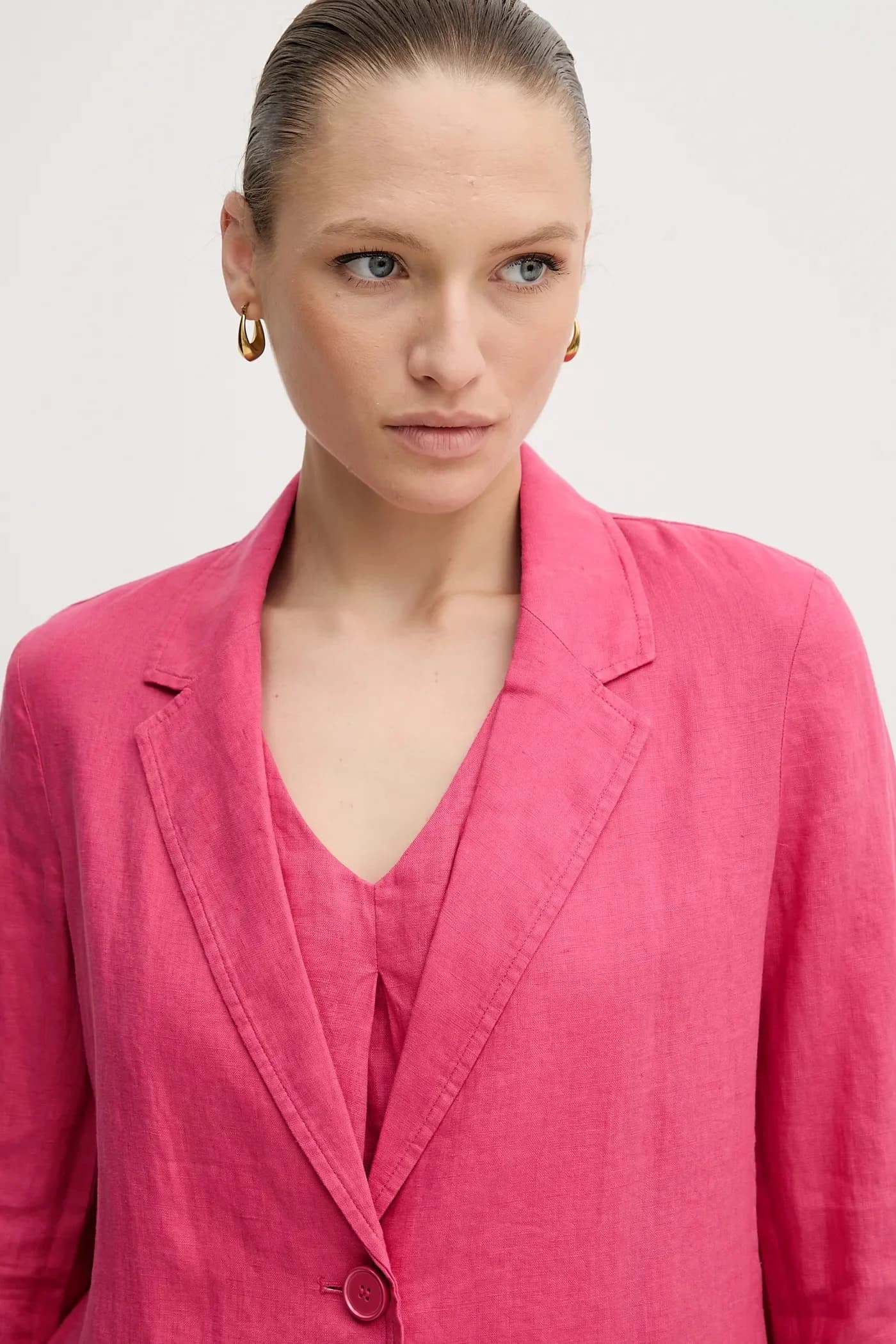 Льняная куртка - фото 4