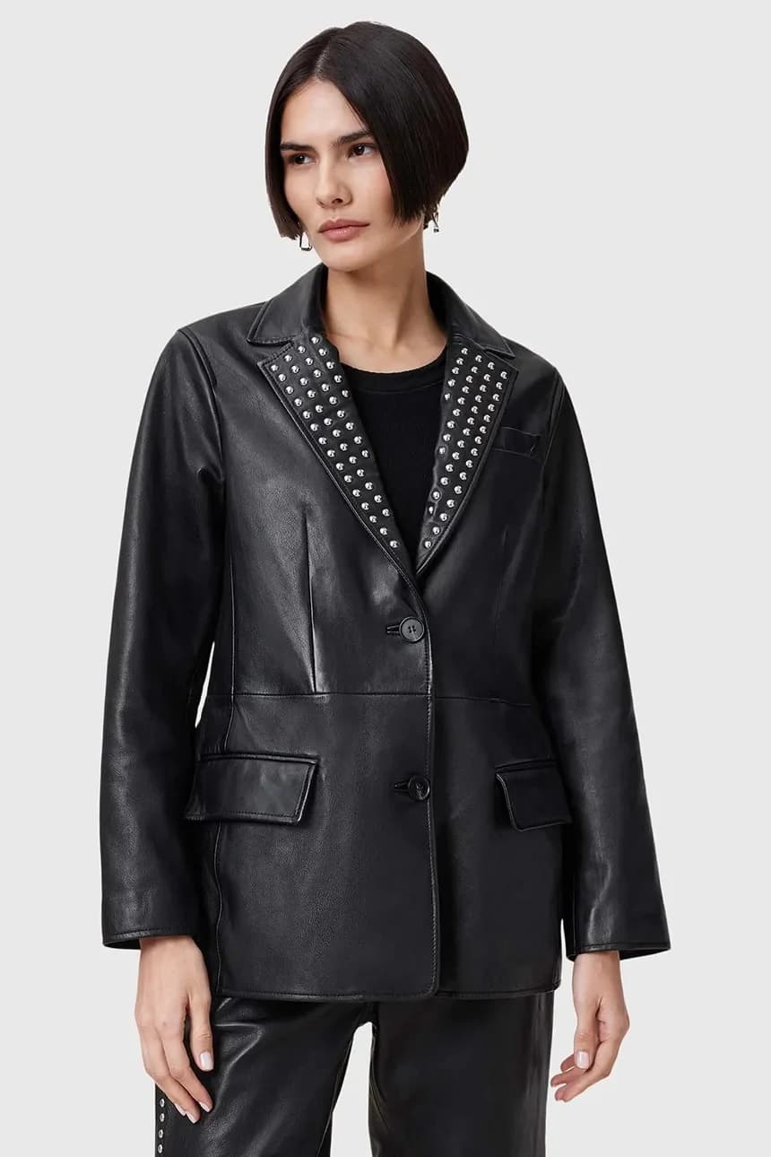 КОРИННА кожаная куртка