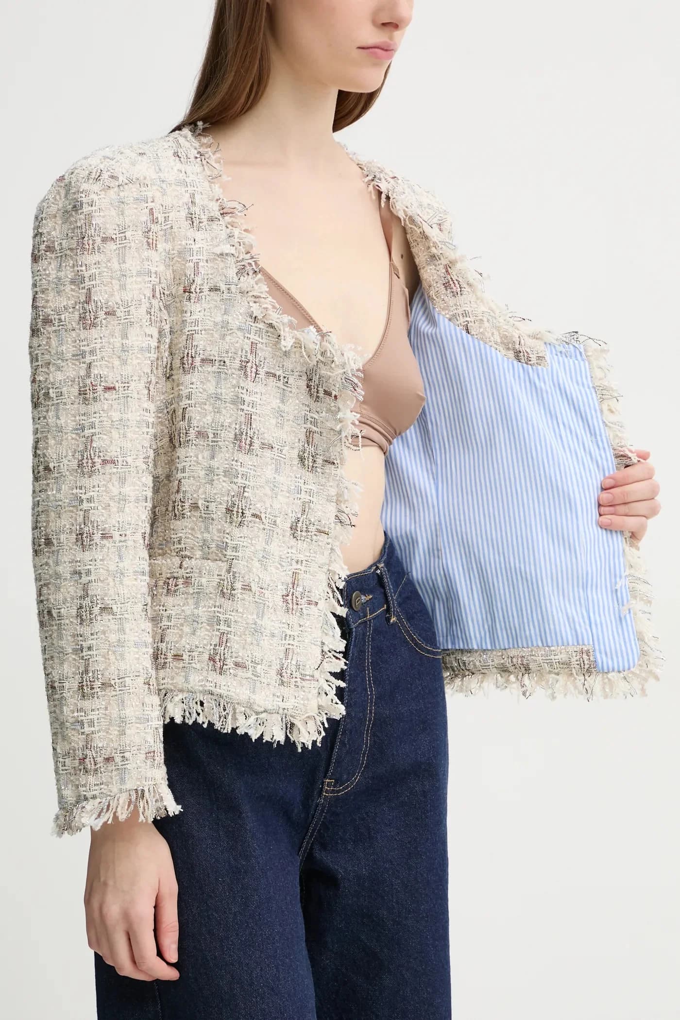 куртка SABU из смесовой шерсти - фото 7