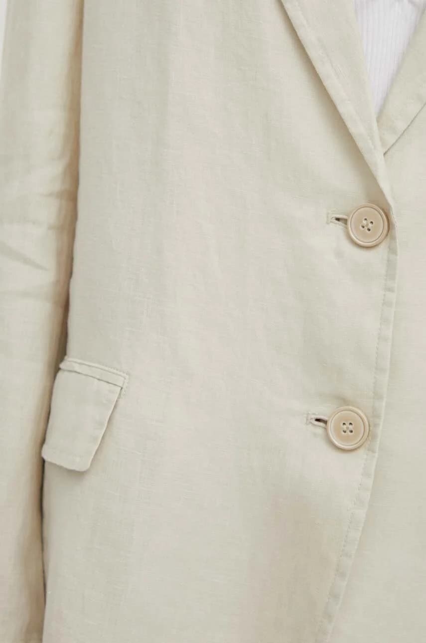 Льняная куртка - фото 5