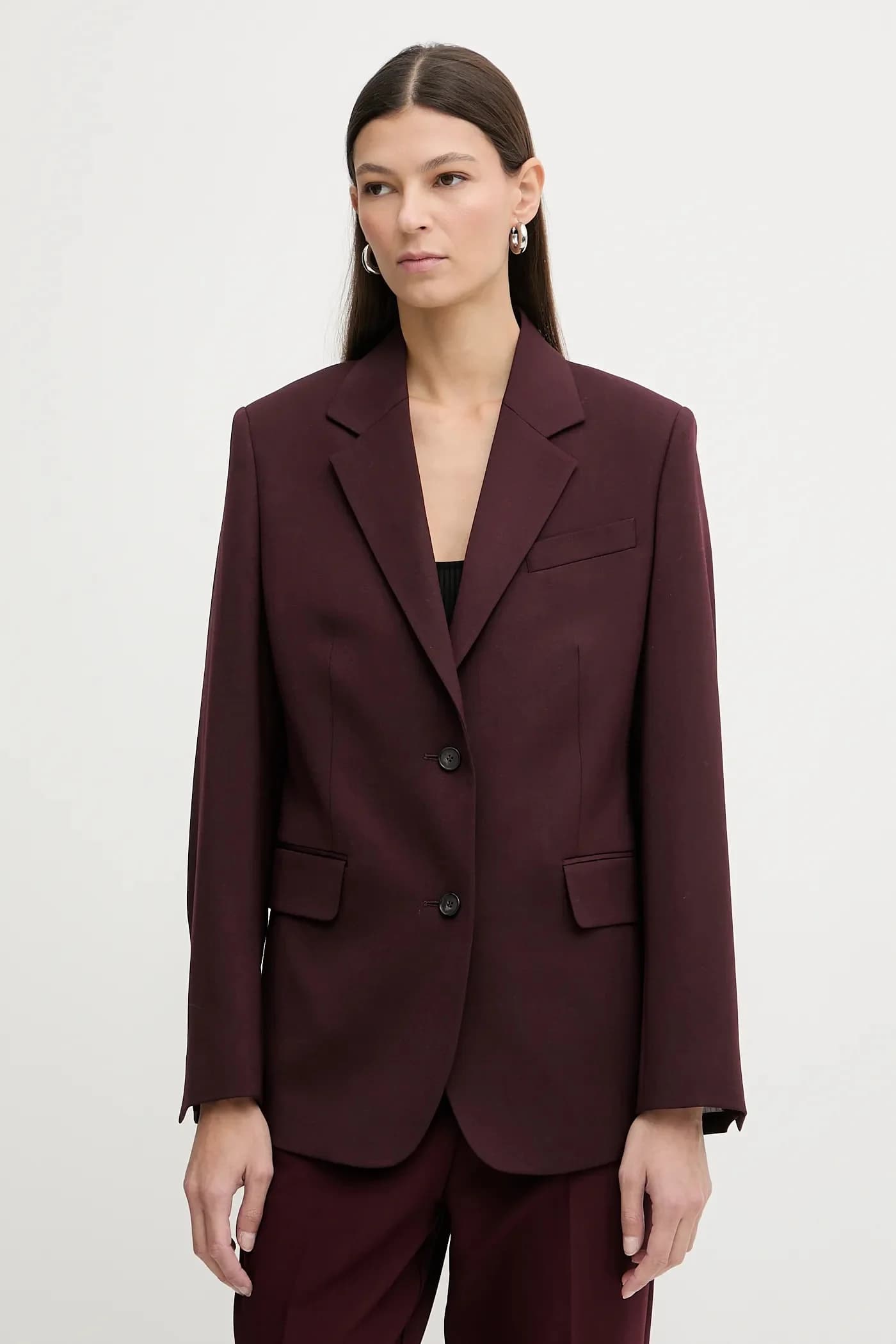 Куртка из смесовой шерсти