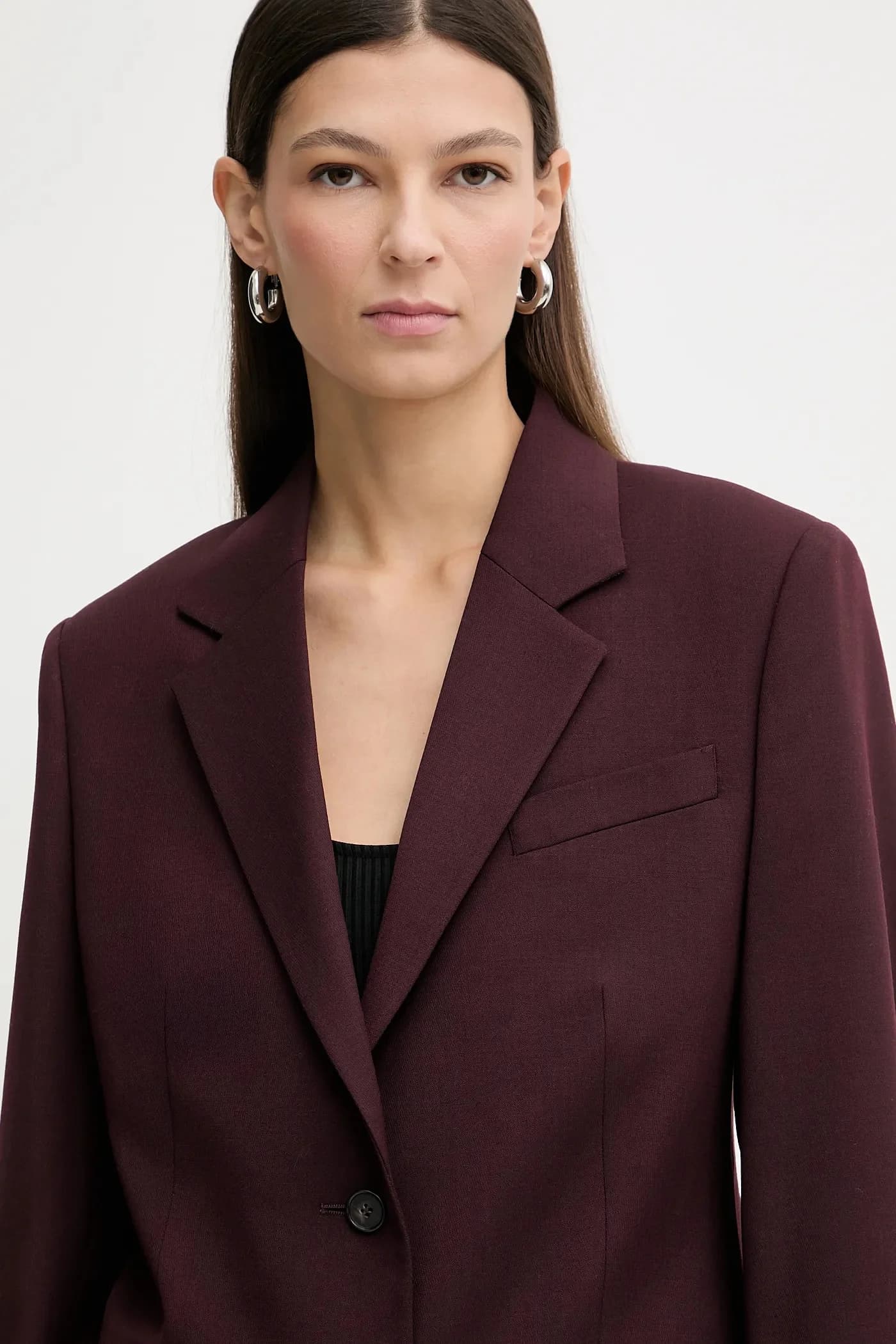 Куртка из смесовой шерсти - фото 4