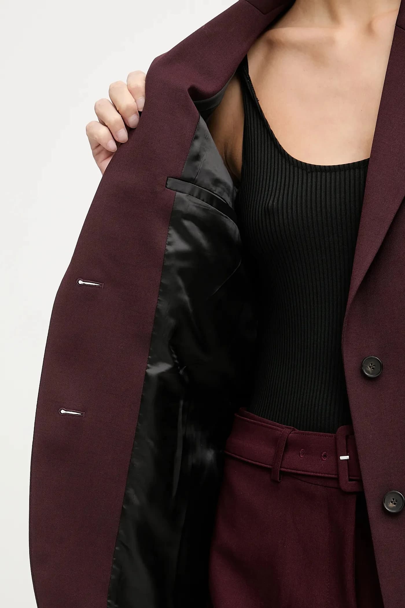 Куртка из смесовой шерсти - фото 5