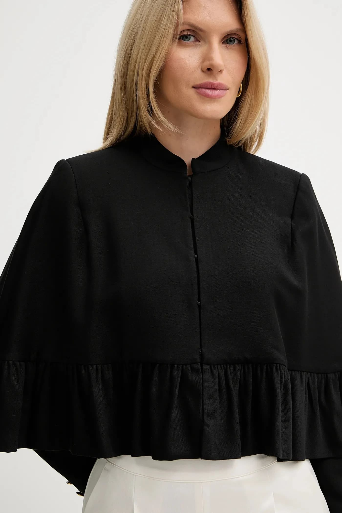 Куртка из смесовой шерсти - фото 5