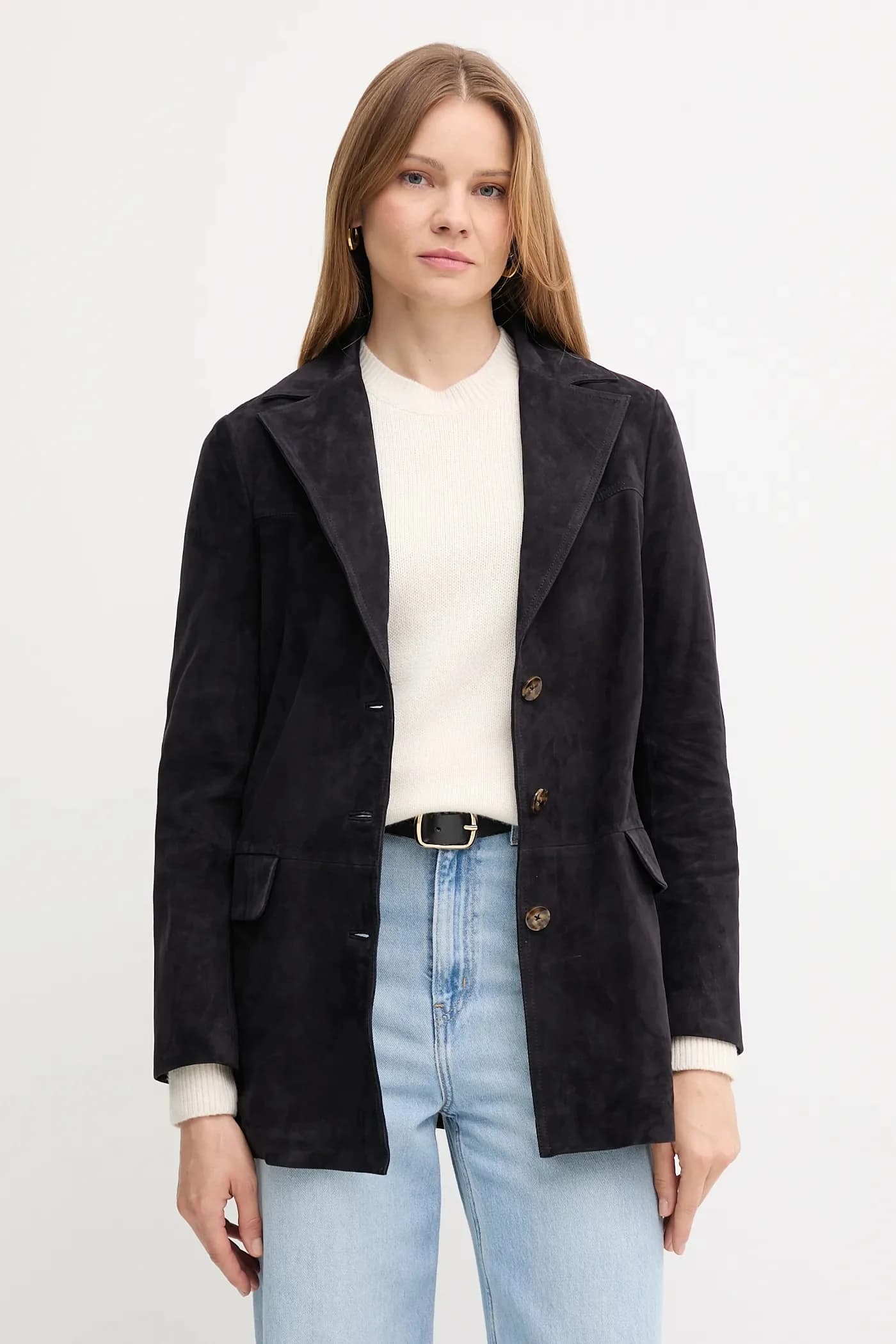 Замшевая куртка