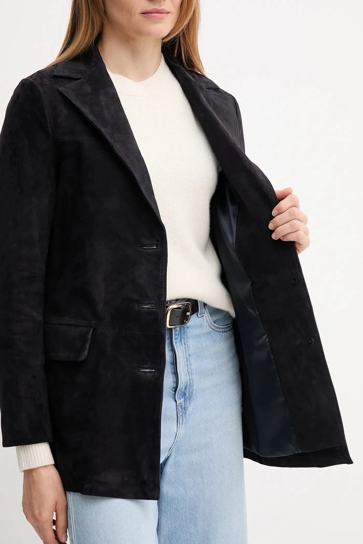 Замшевая куртка - фото 7