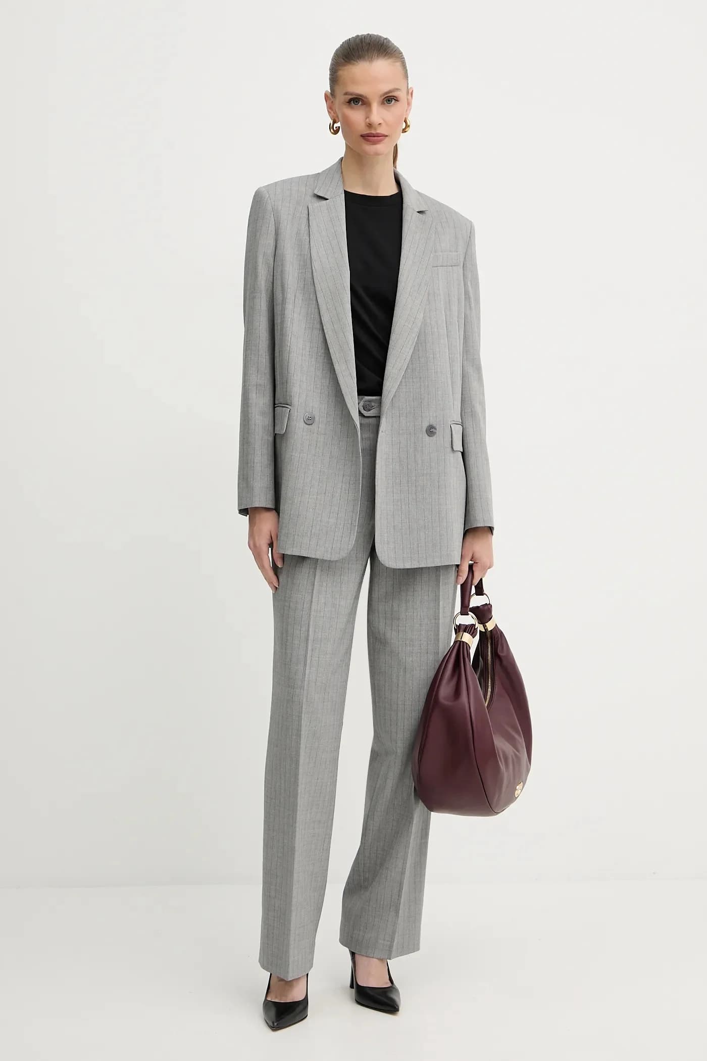 Куртка из смесовой шерсти - фото 2