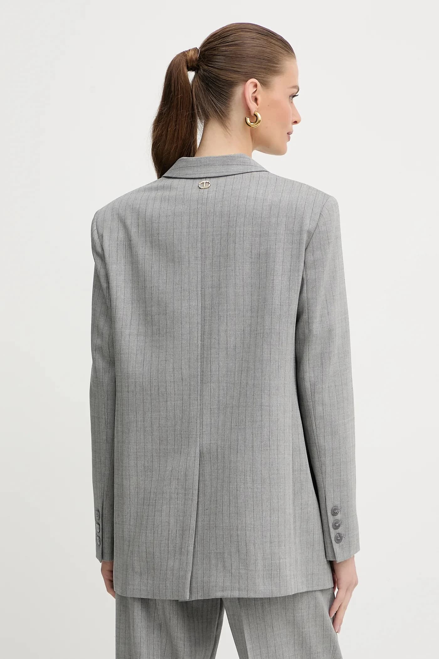 Куртка из смесовой шерсти - фото 3