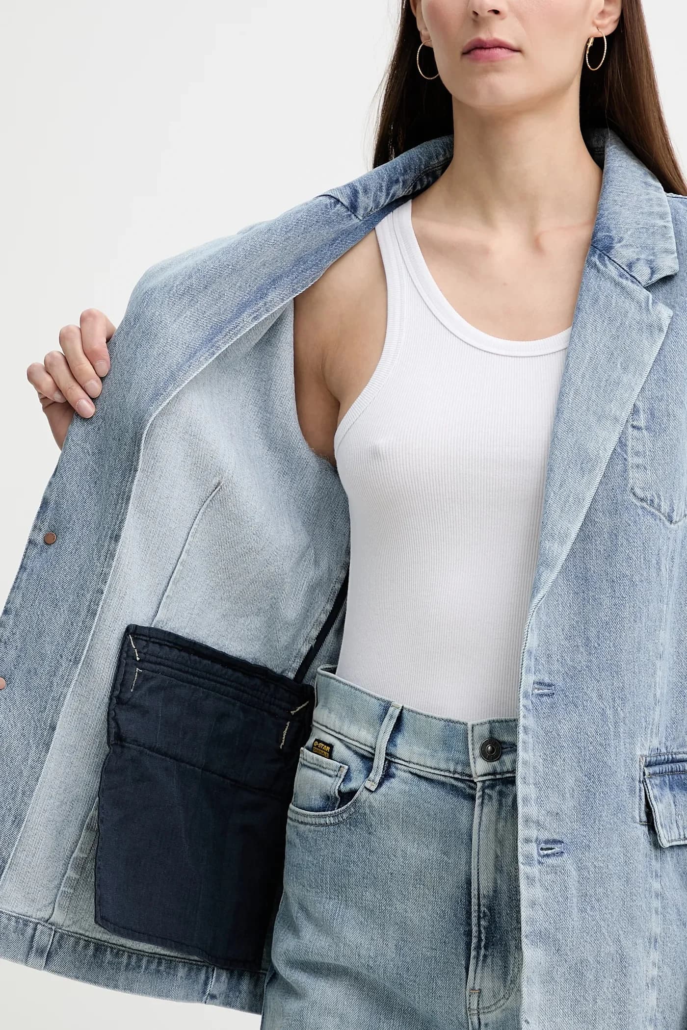 Джинсовая куртка - фото 7