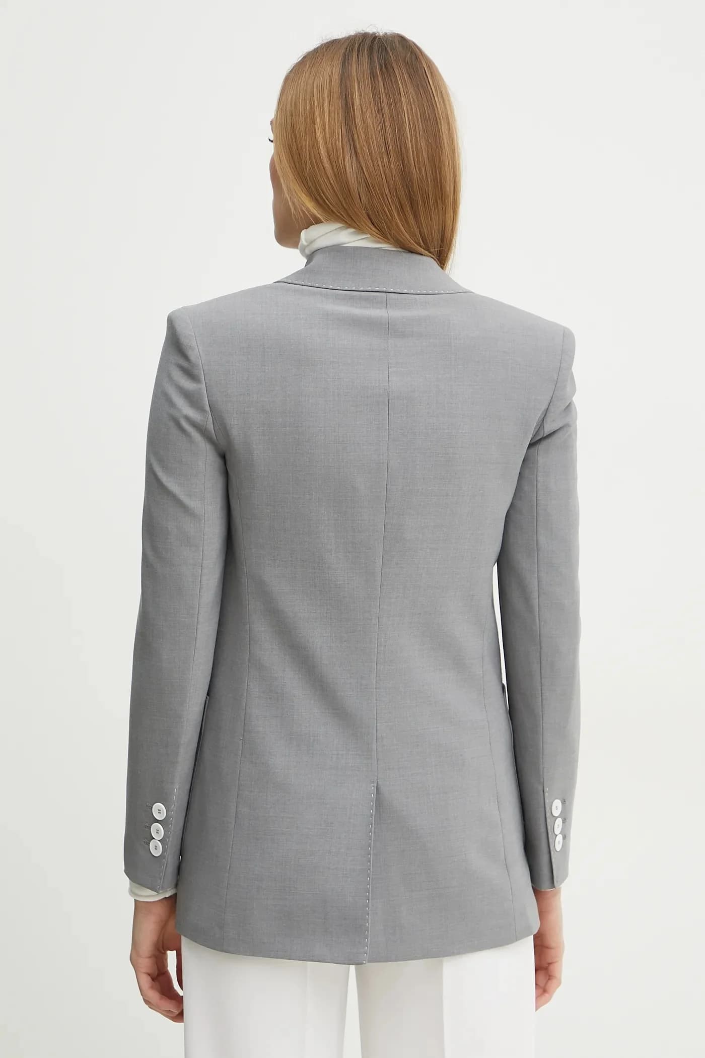 Куртка из смесовой шерсти - фото 3