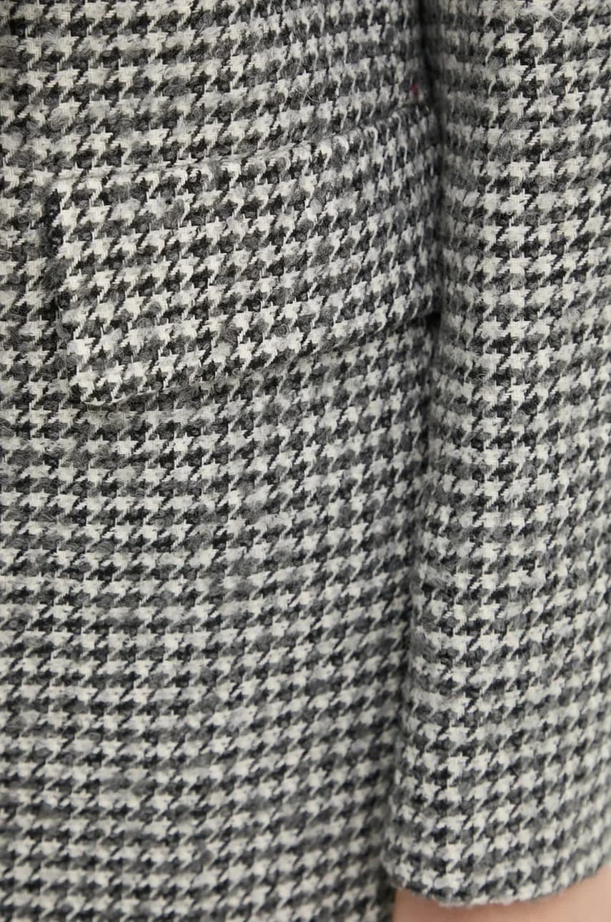 Куртка из смесовой шерсти - фото 5