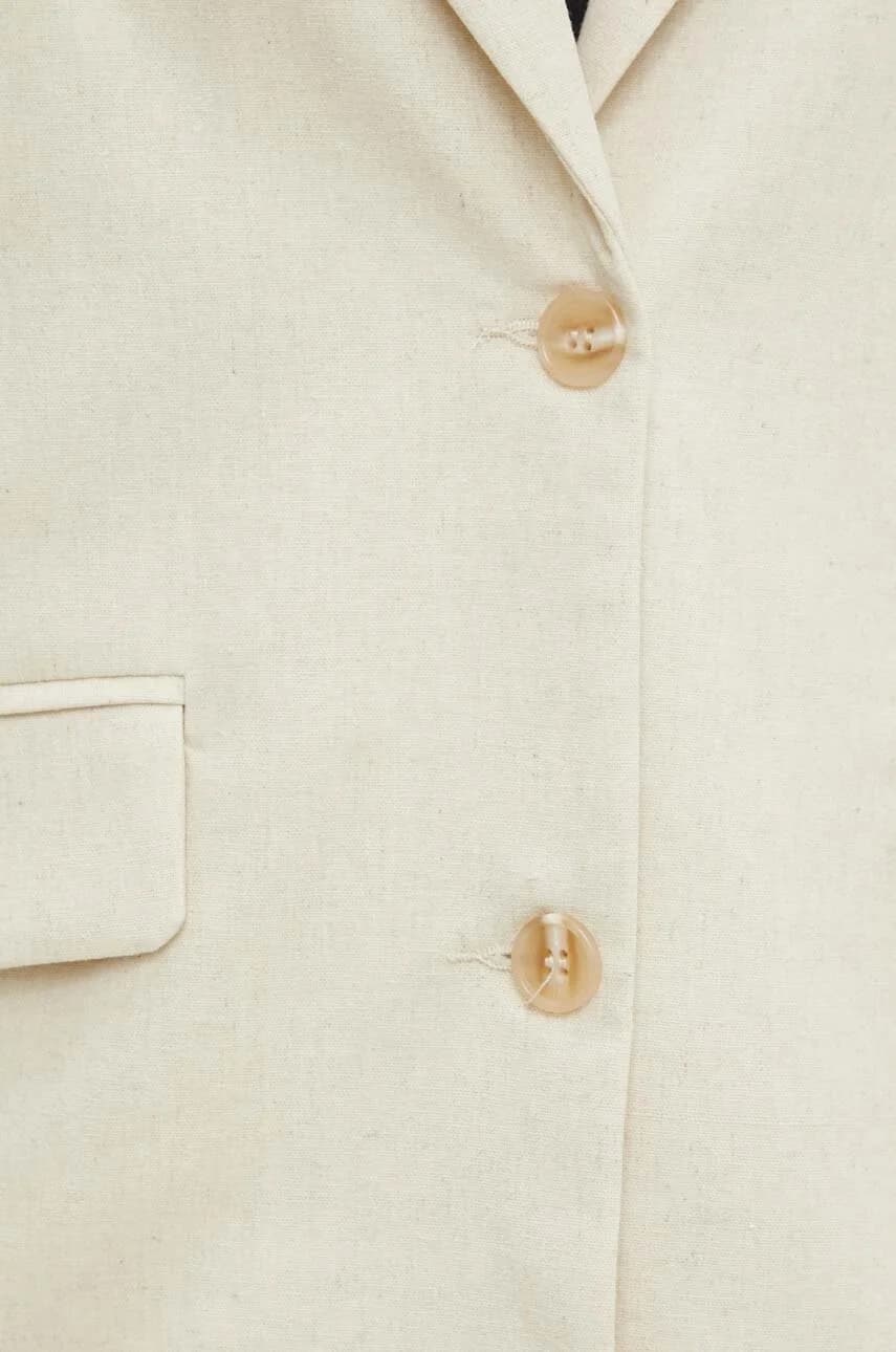 Льняная куртка - фото 5