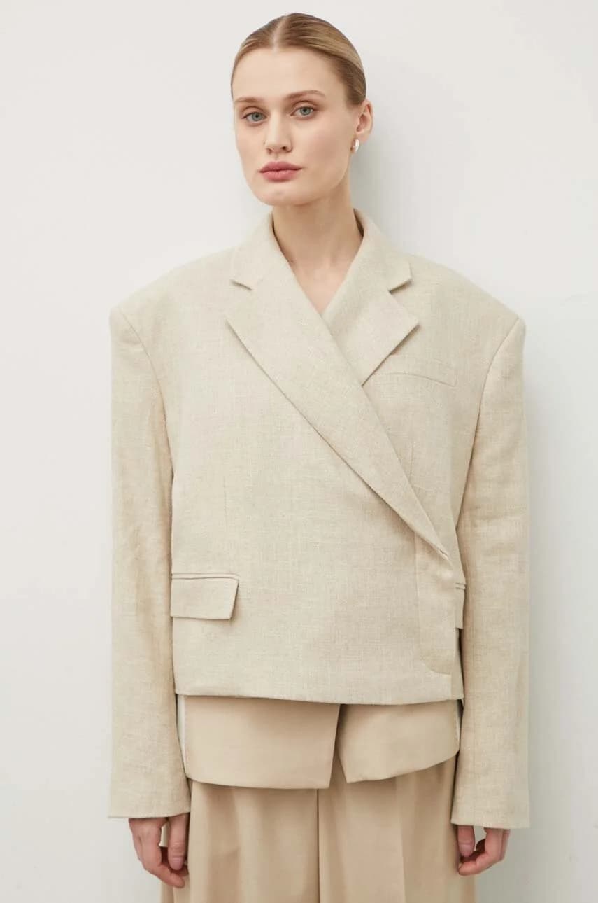 Льняная куртка - фото 2