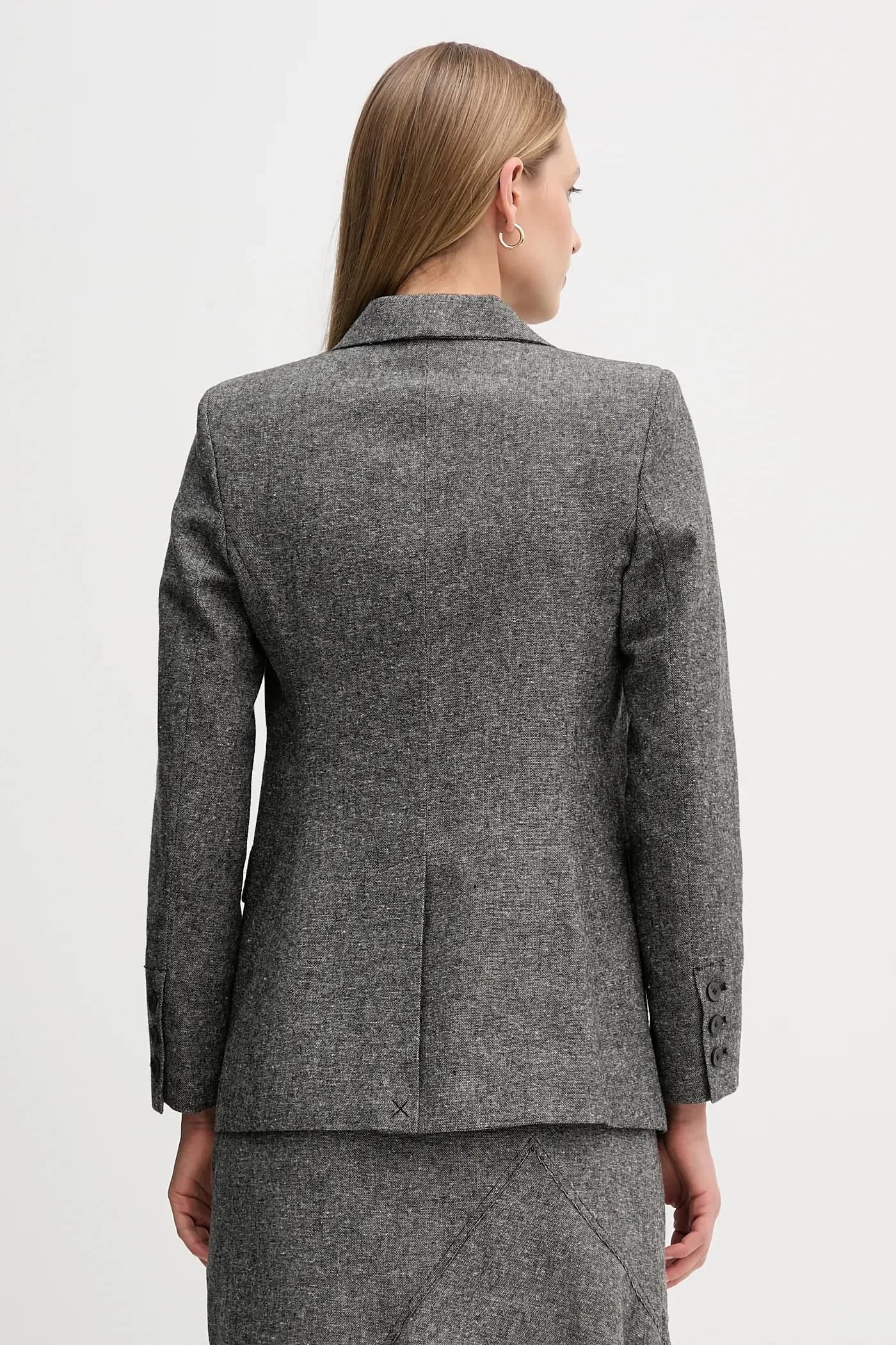 Куртка из смесовой шерсти - фото 3