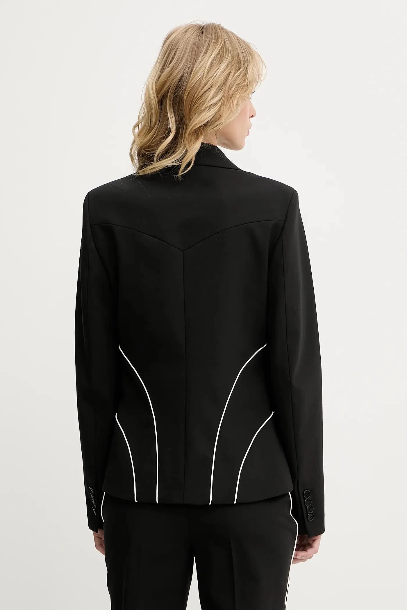 Куртка из смесовой шерсти - фото 3