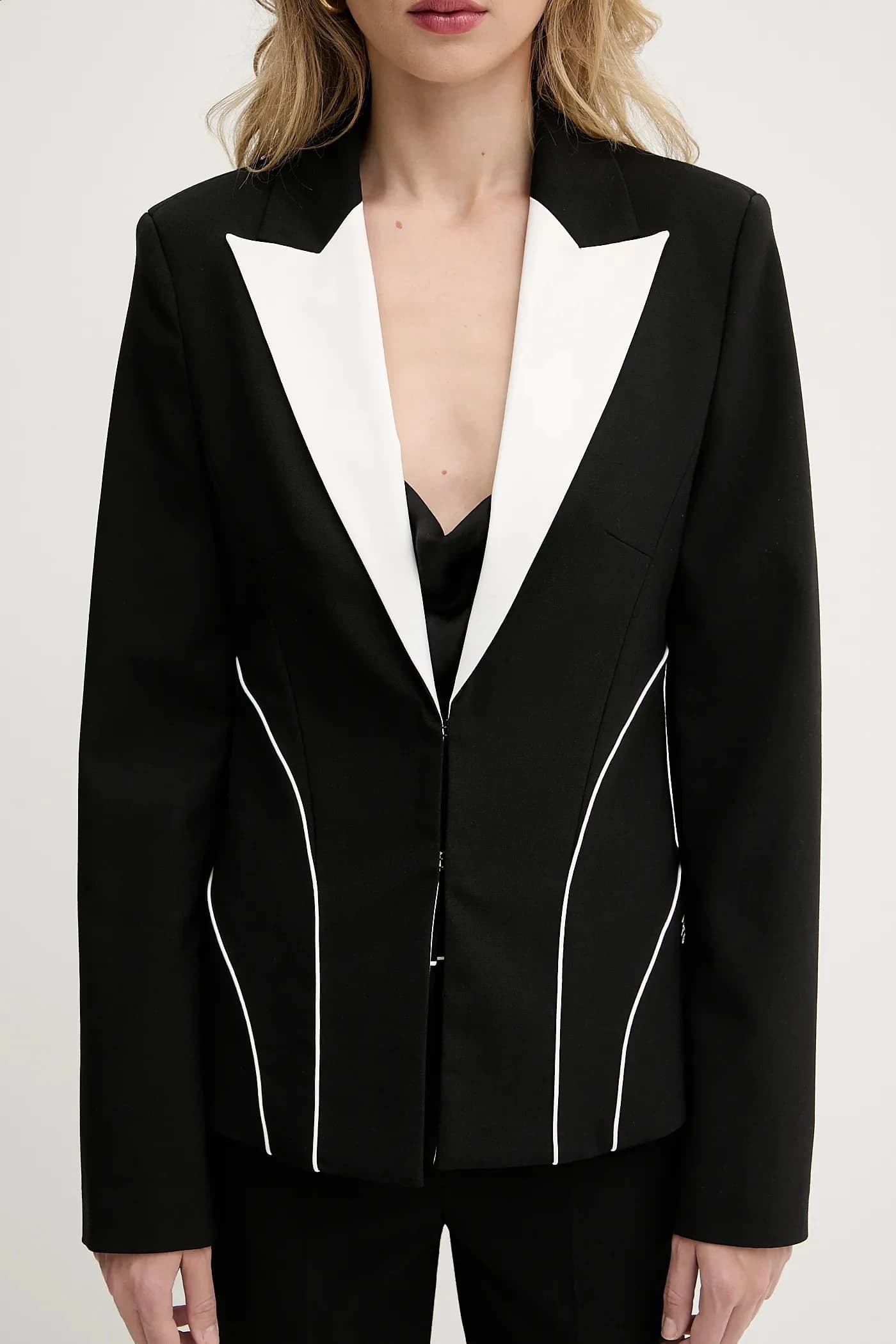 Куртка из смесовой шерсти - фото 5