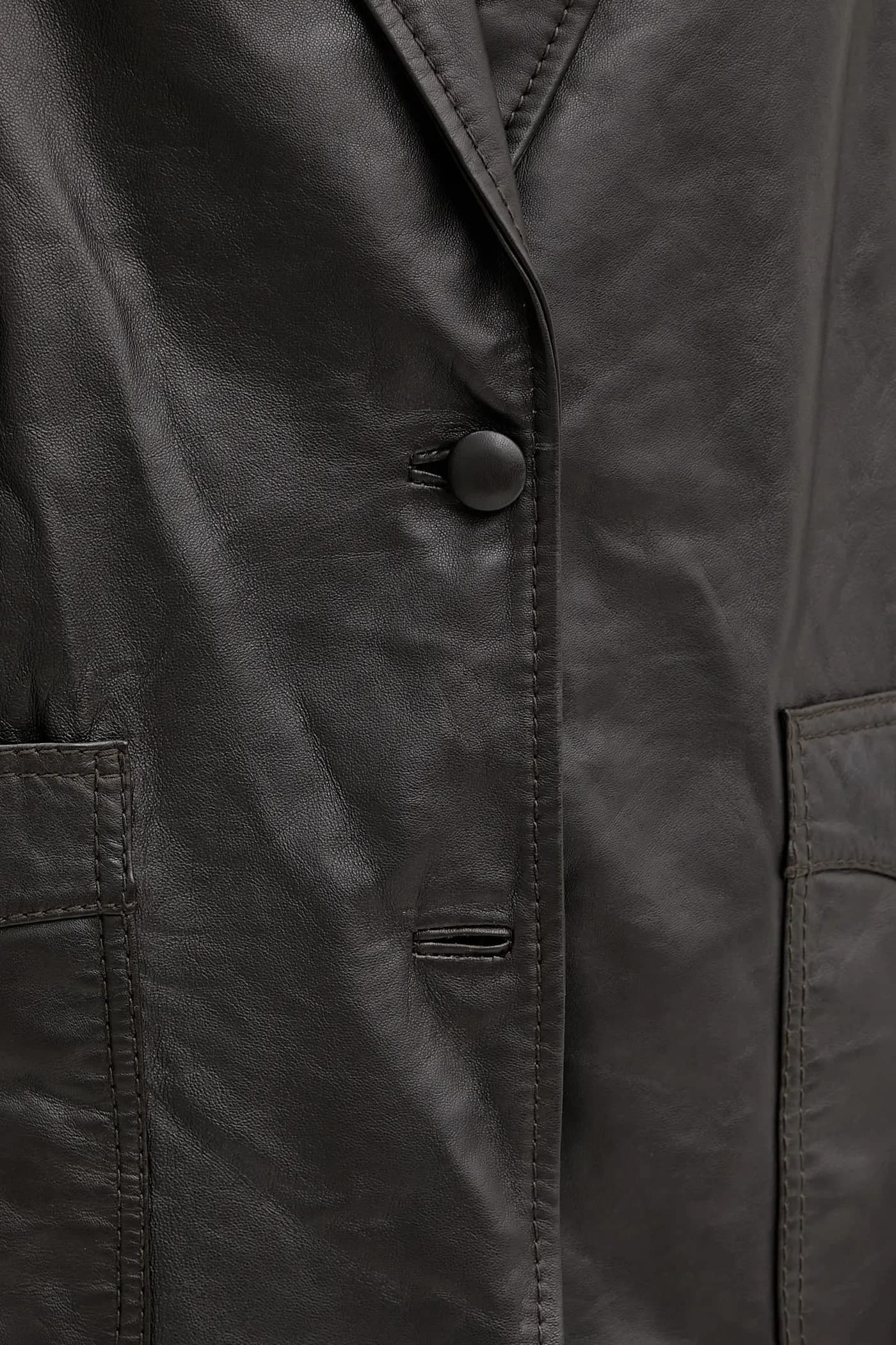 Кожаная куртка REIMAGINE от Патрика Макдауэлла - фото 5