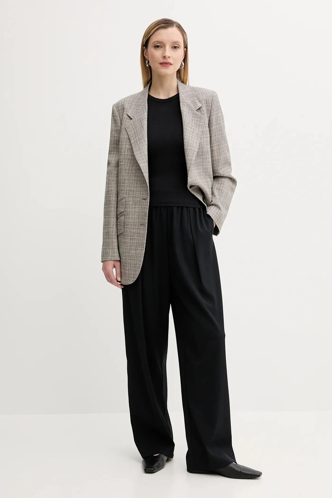 Куртка из смесовой шерсти - фото 2