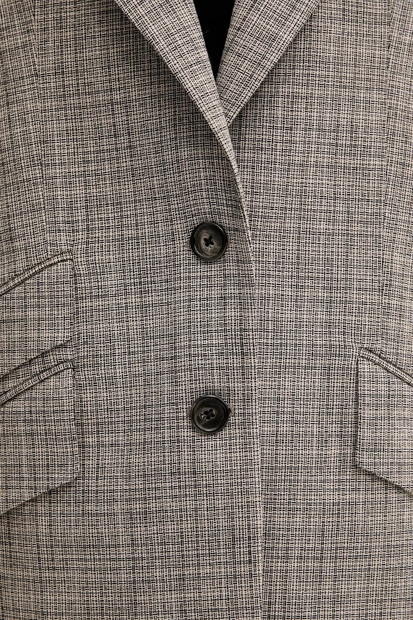 Куртка из смесовой шерсти - фото 5