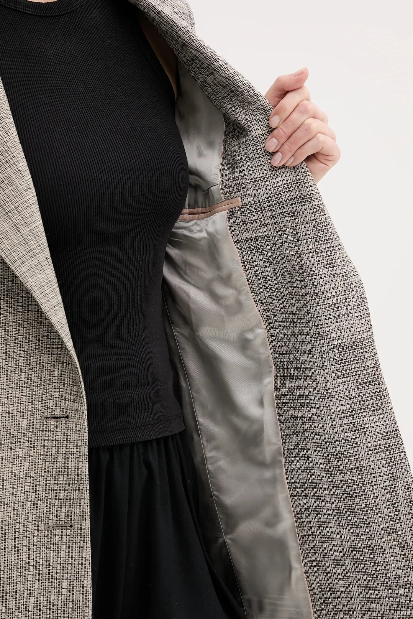 Куртка из смесовой шерсти - фото 6