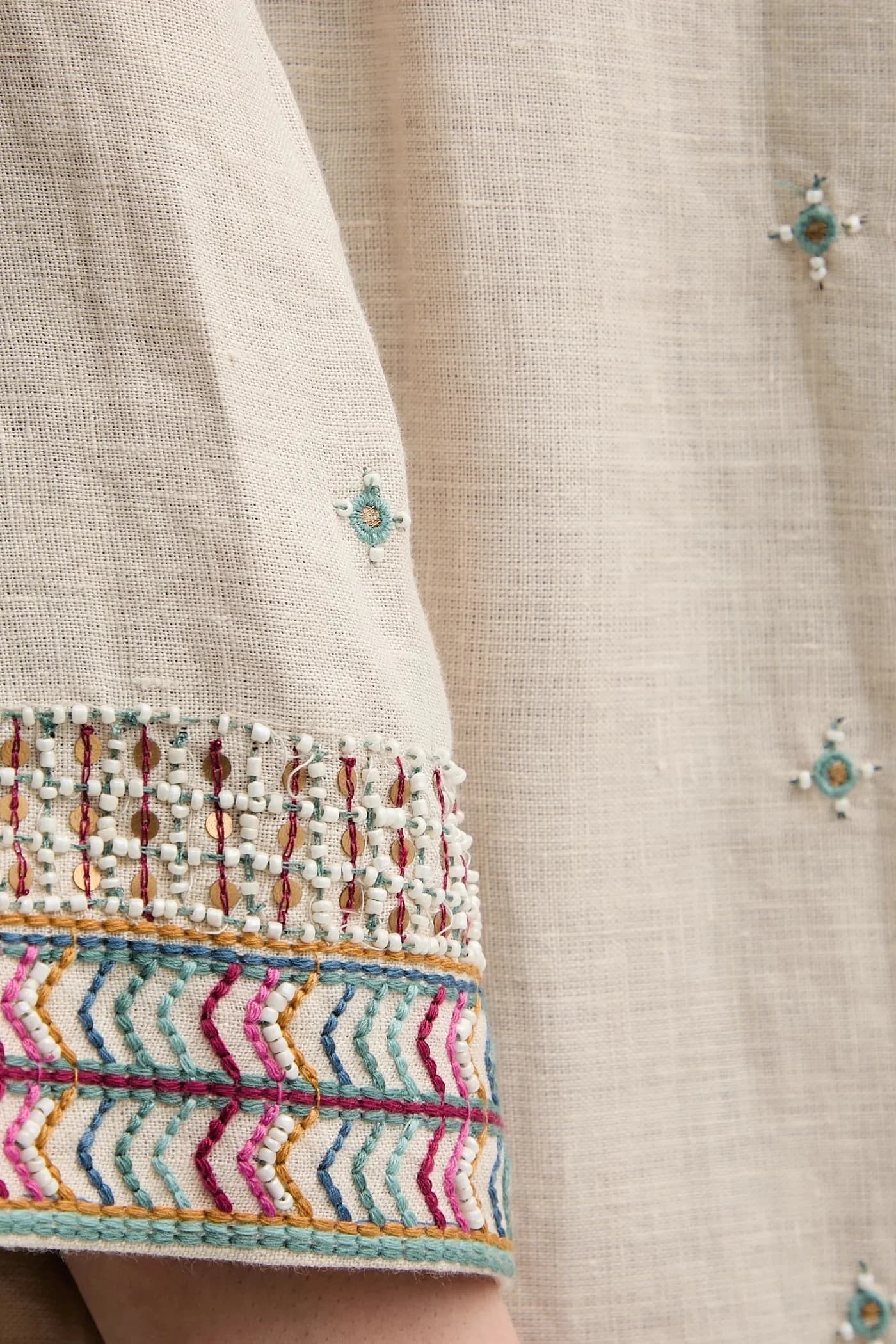 Льняное покрывало - фото 6