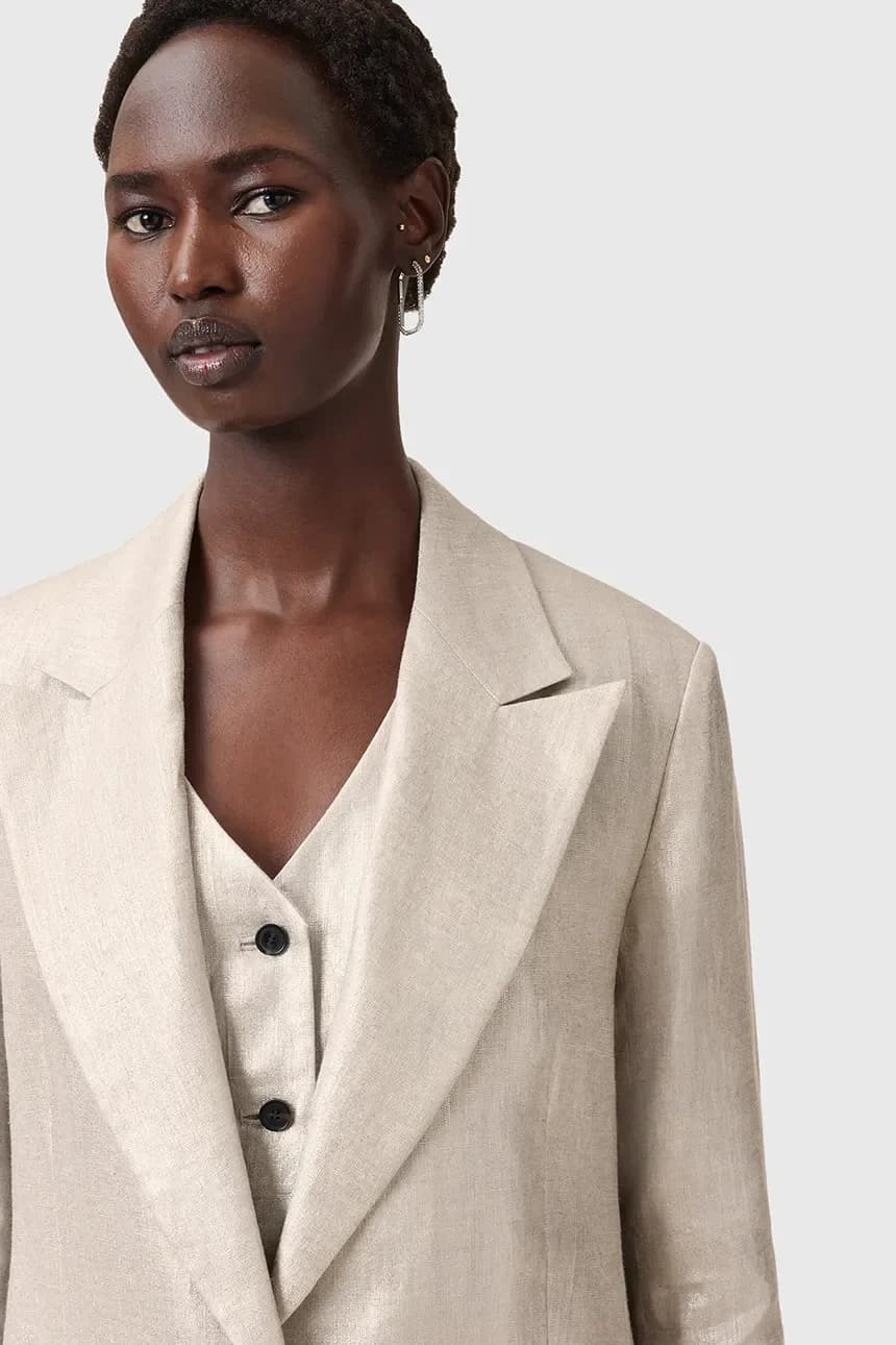 льняная куртка AVERIE - фото 2