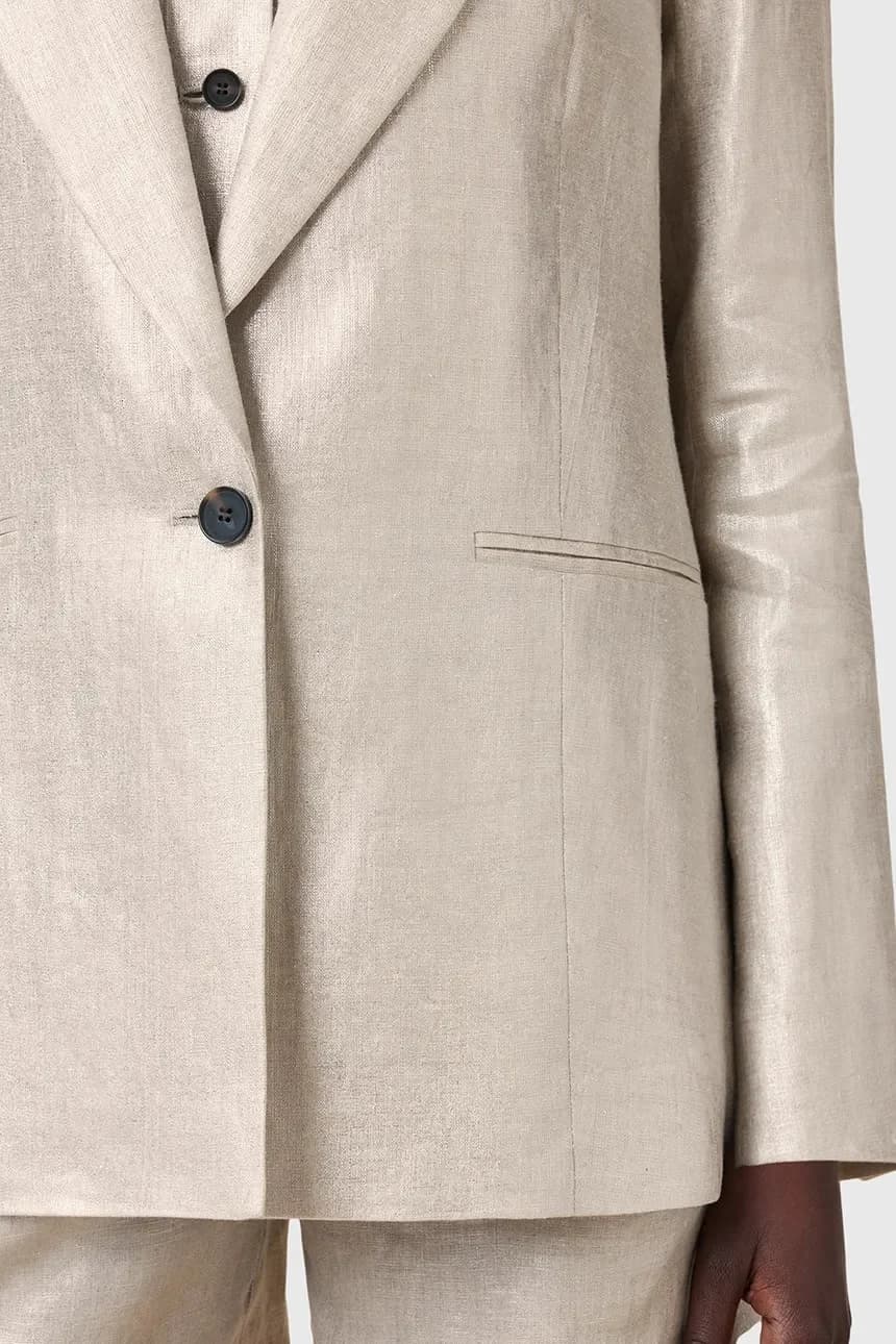 льняная куртка AVERIE - фото 3