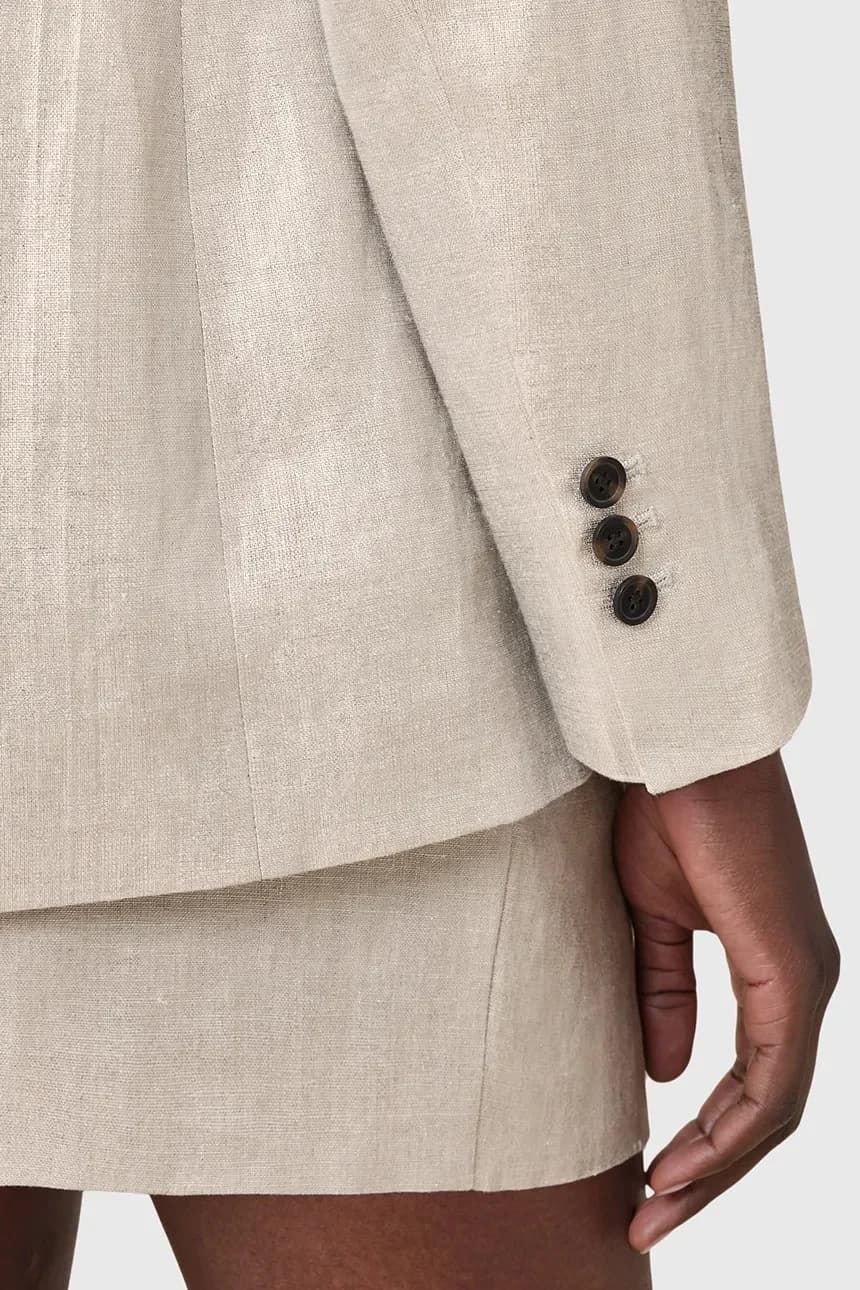 льняная куртка AVERIE - фото 4