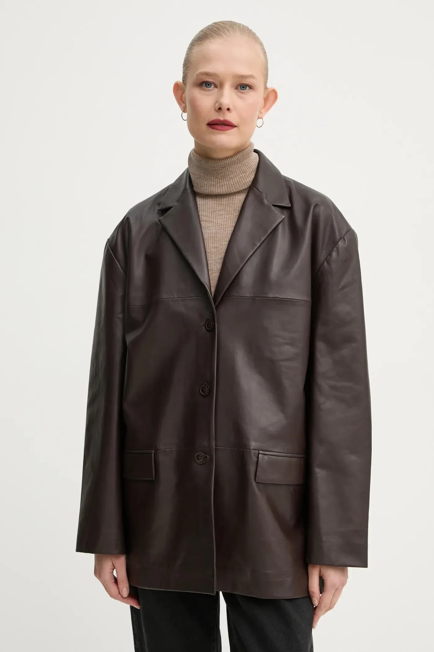 кожаная куртка Харрисон - фото 4