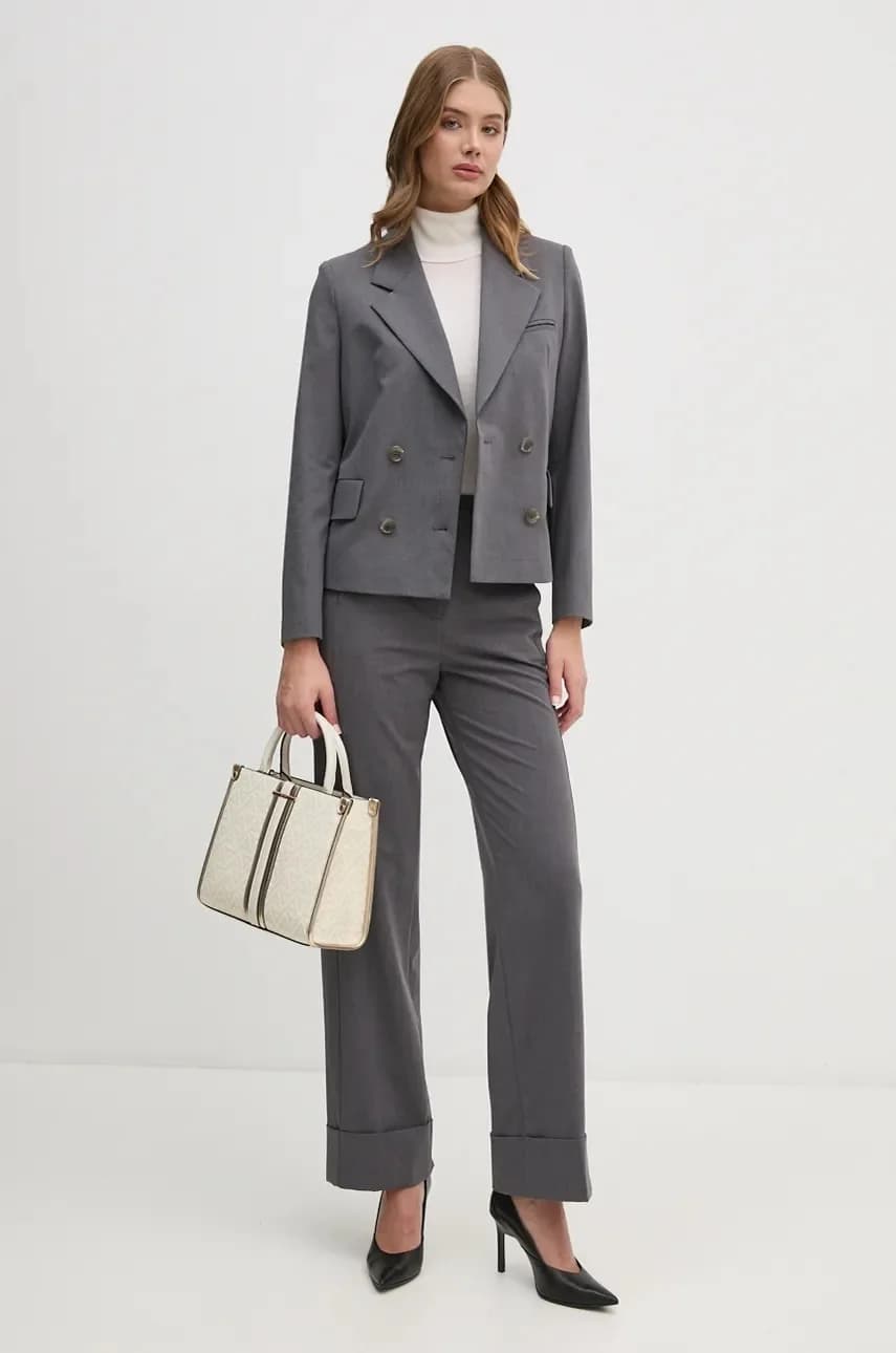 Куртка из смесовой шерсти - фото 2