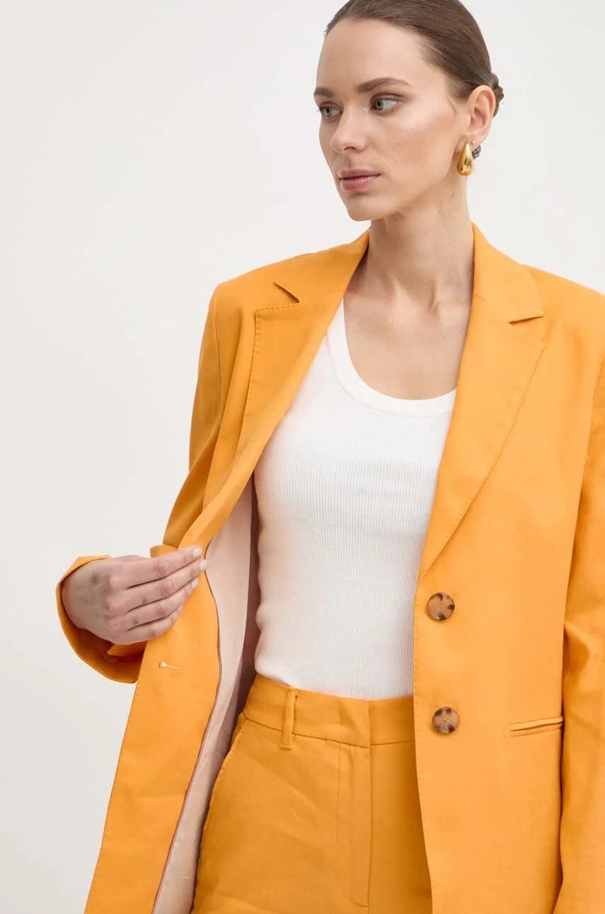 Льняная куртка - фото 6