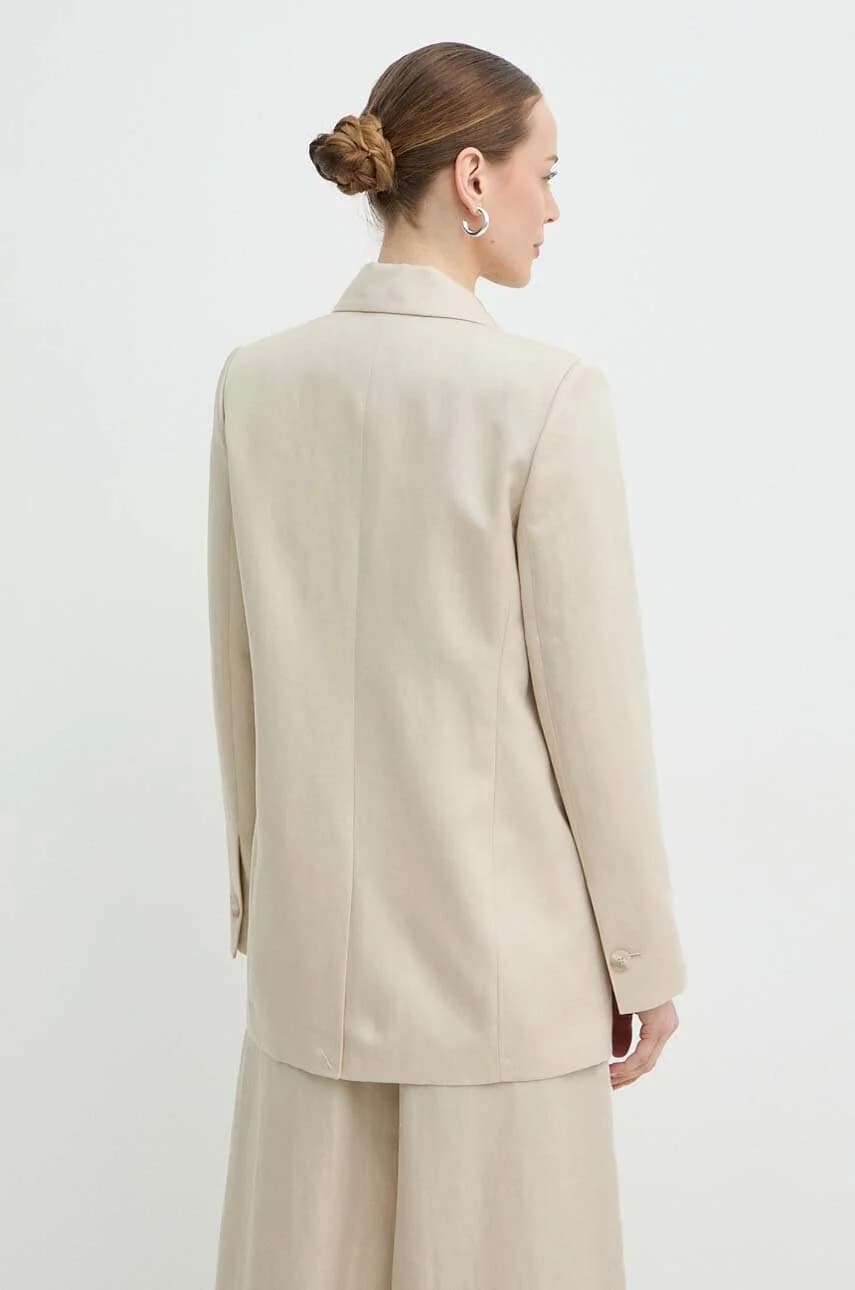 Льняная куртка - фото 3