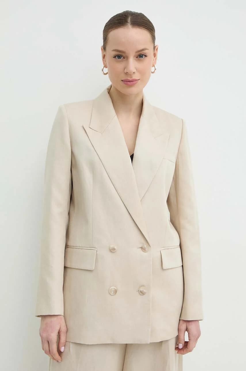 Льняная куртка - фото 4