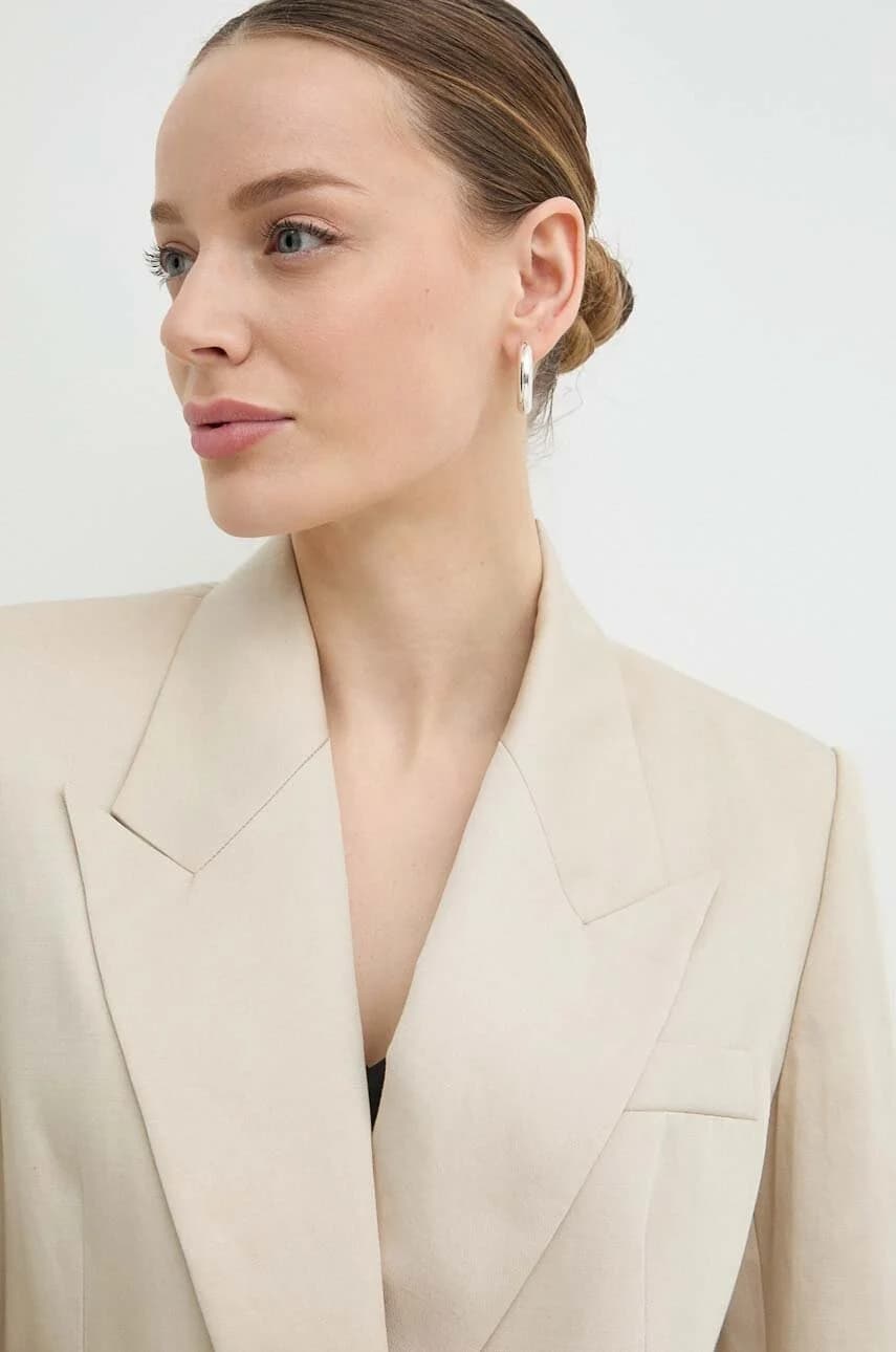 Льняная куртка - фото 5