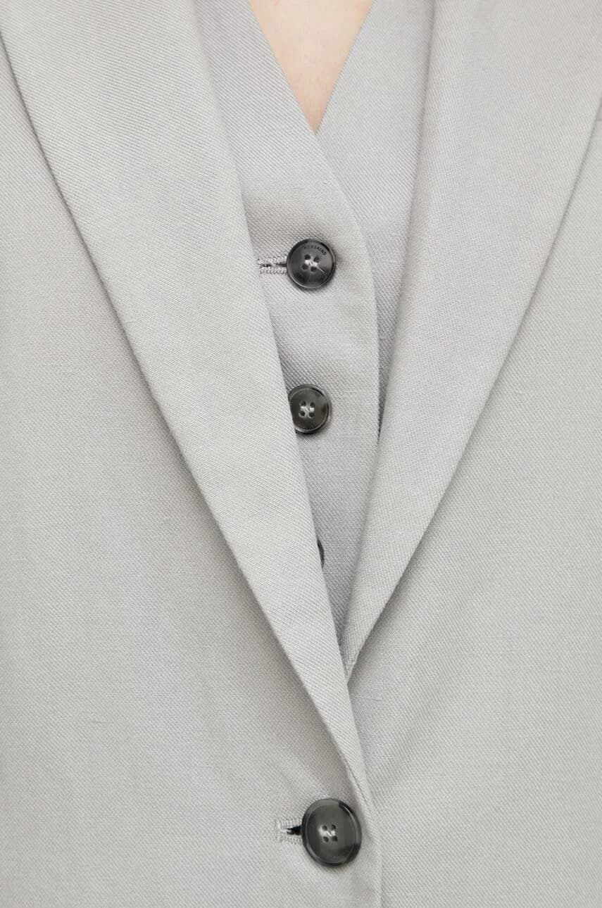 куртка Mercy из смесового льна - фото 5