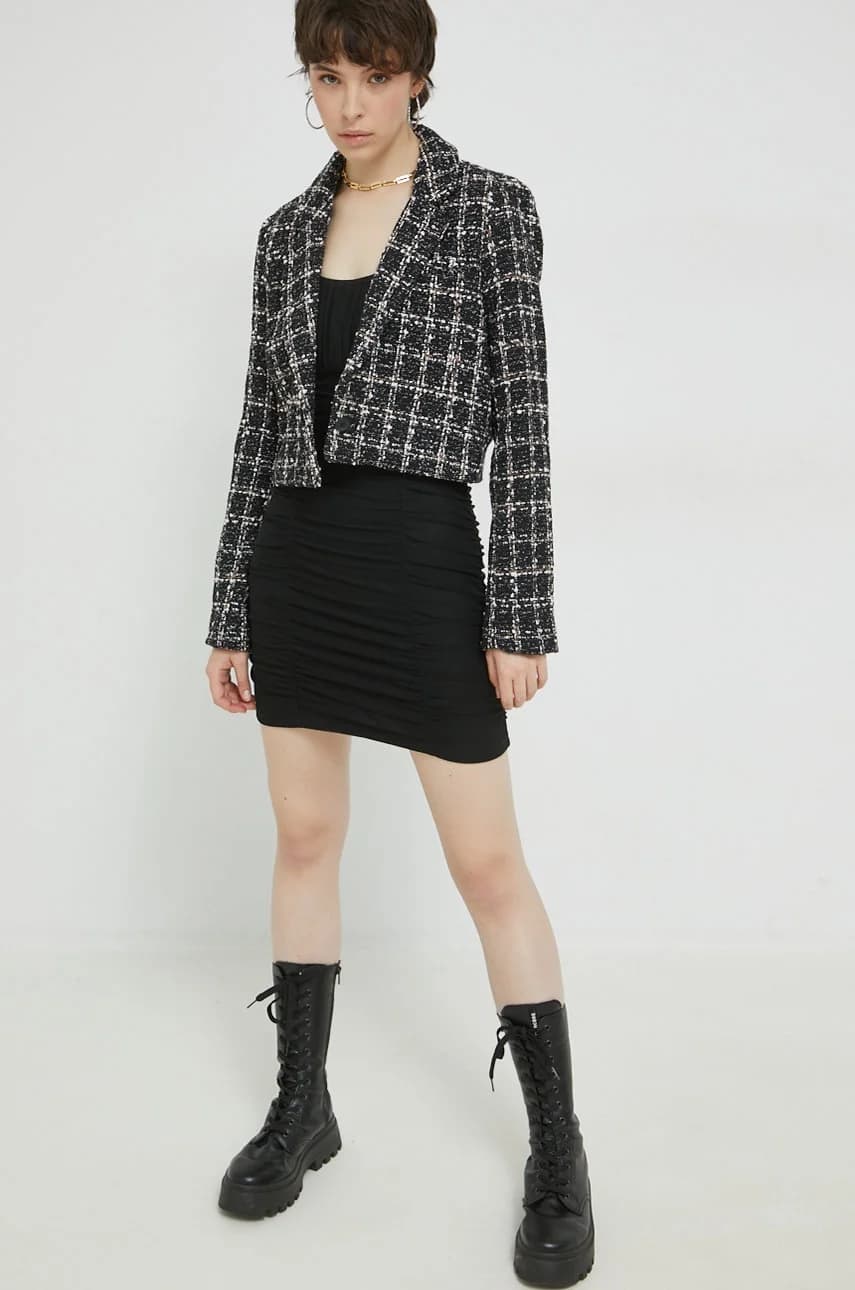 Куртка из смесовой шерсти - фото 2