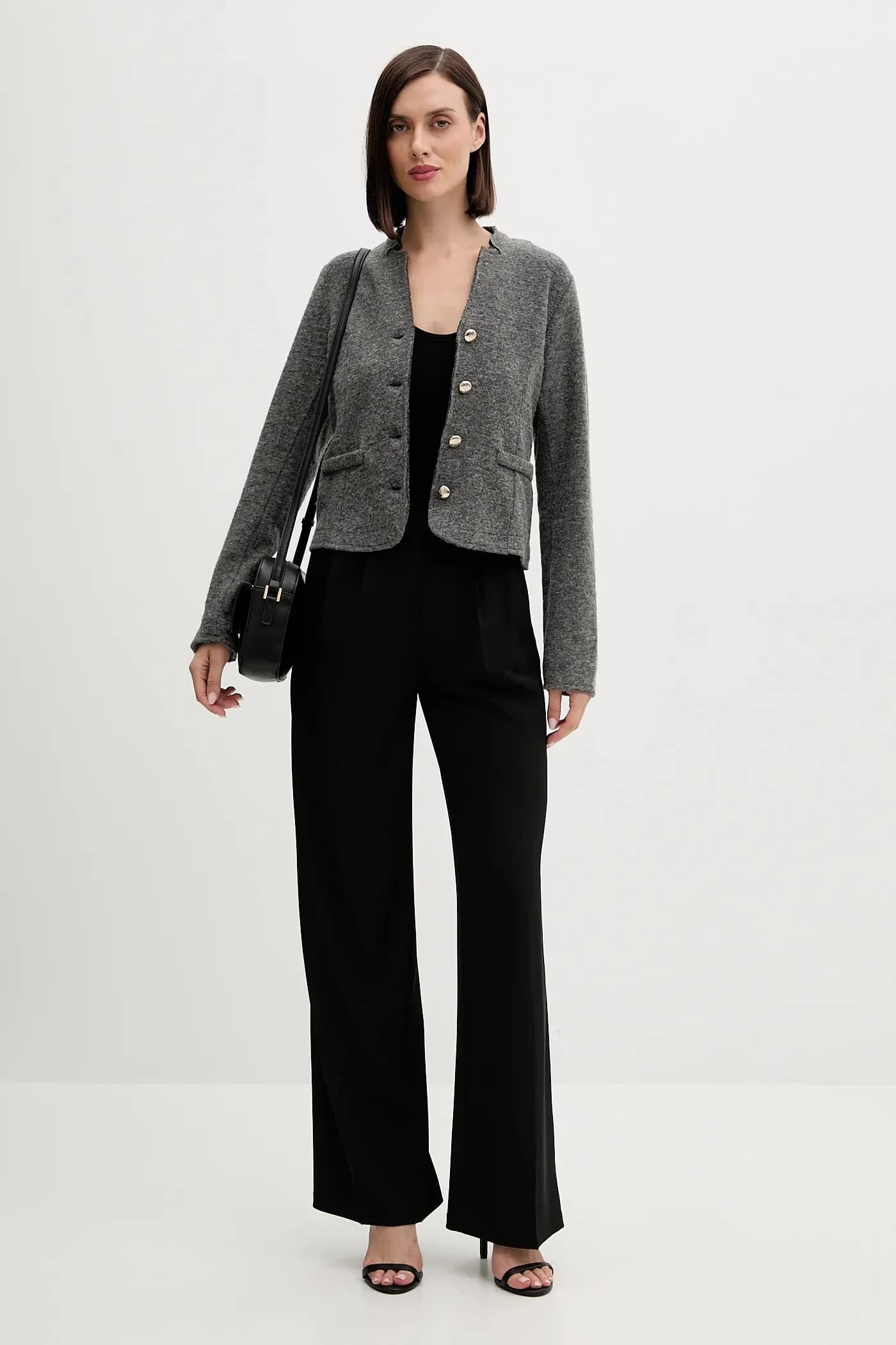 Куртка из смесовой шерсти - фото 2