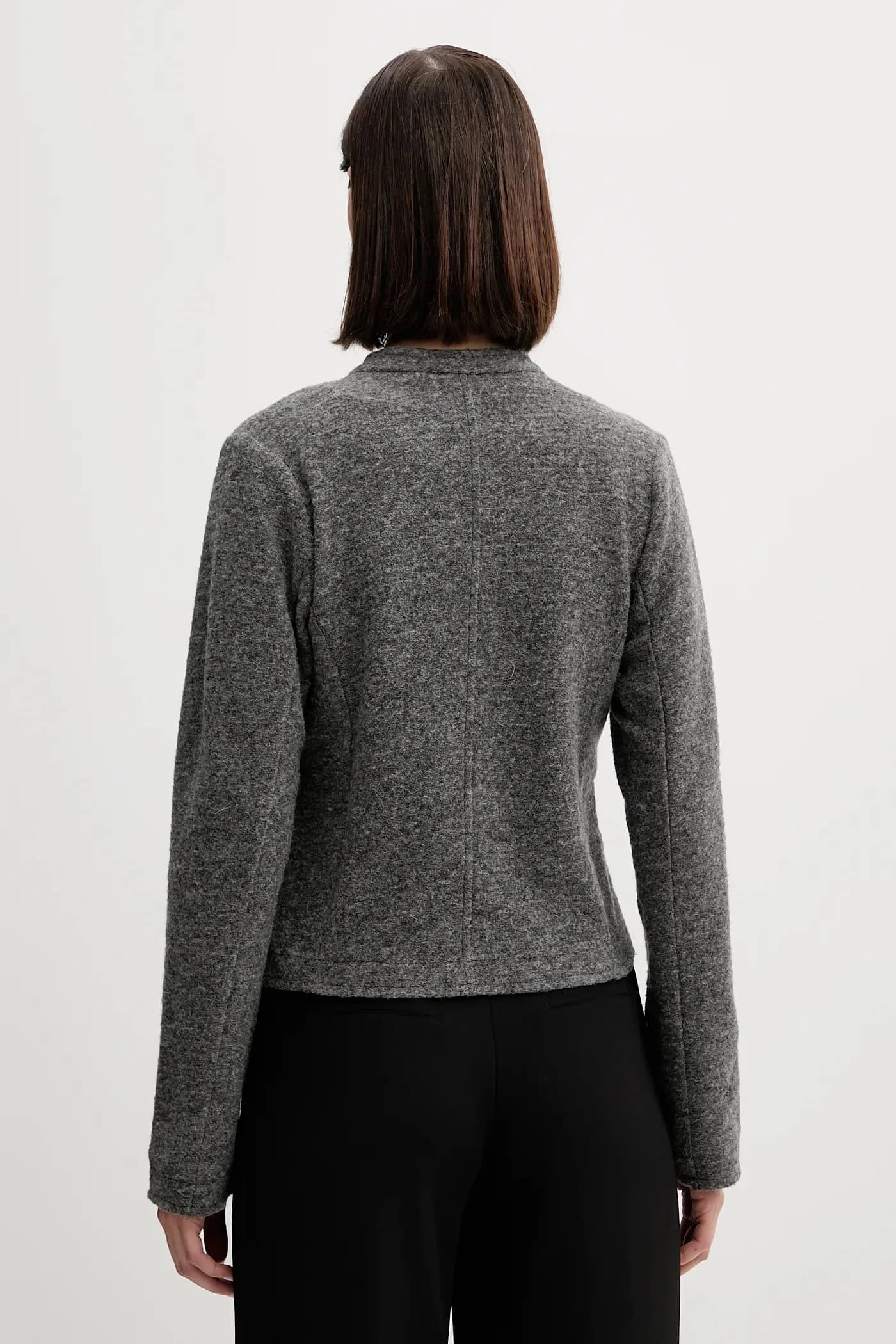 Куртка из смесовой шерсти - фото 3