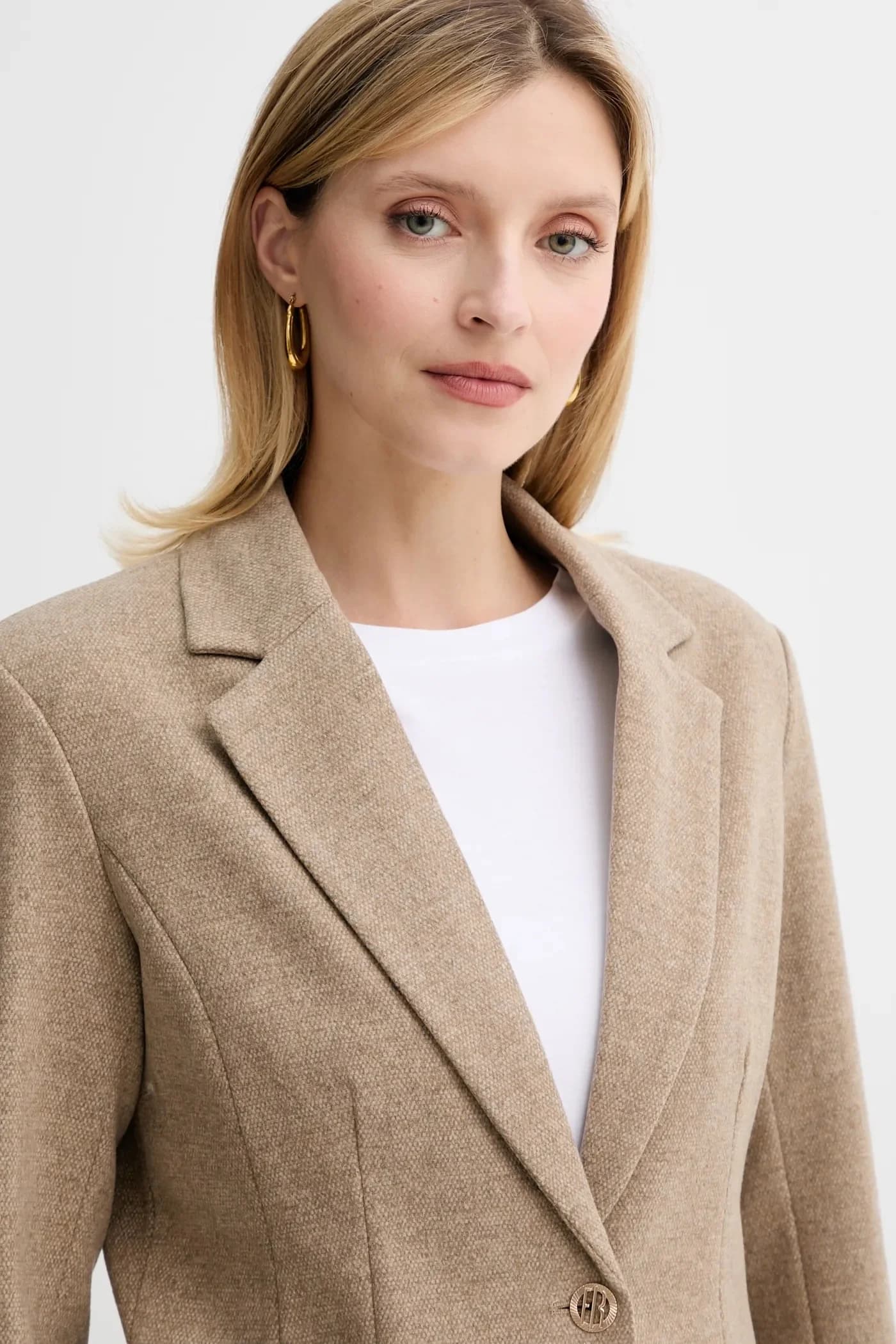 Куртка из смесовой шерсти - фото 4