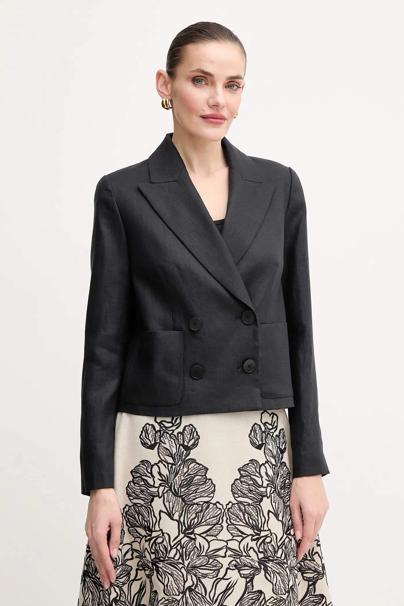 Льняная куртка - фото 4