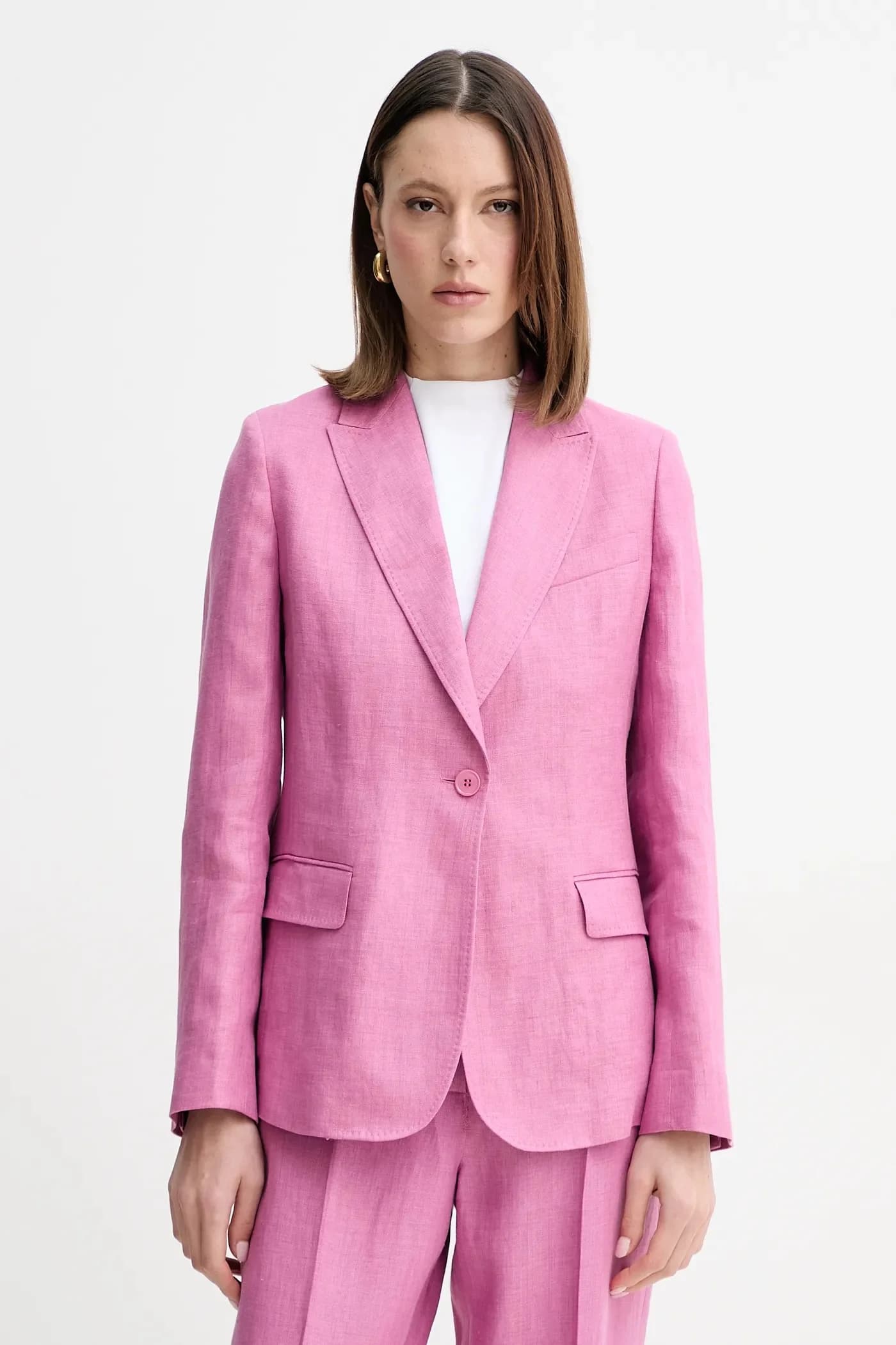 Льняная куртка