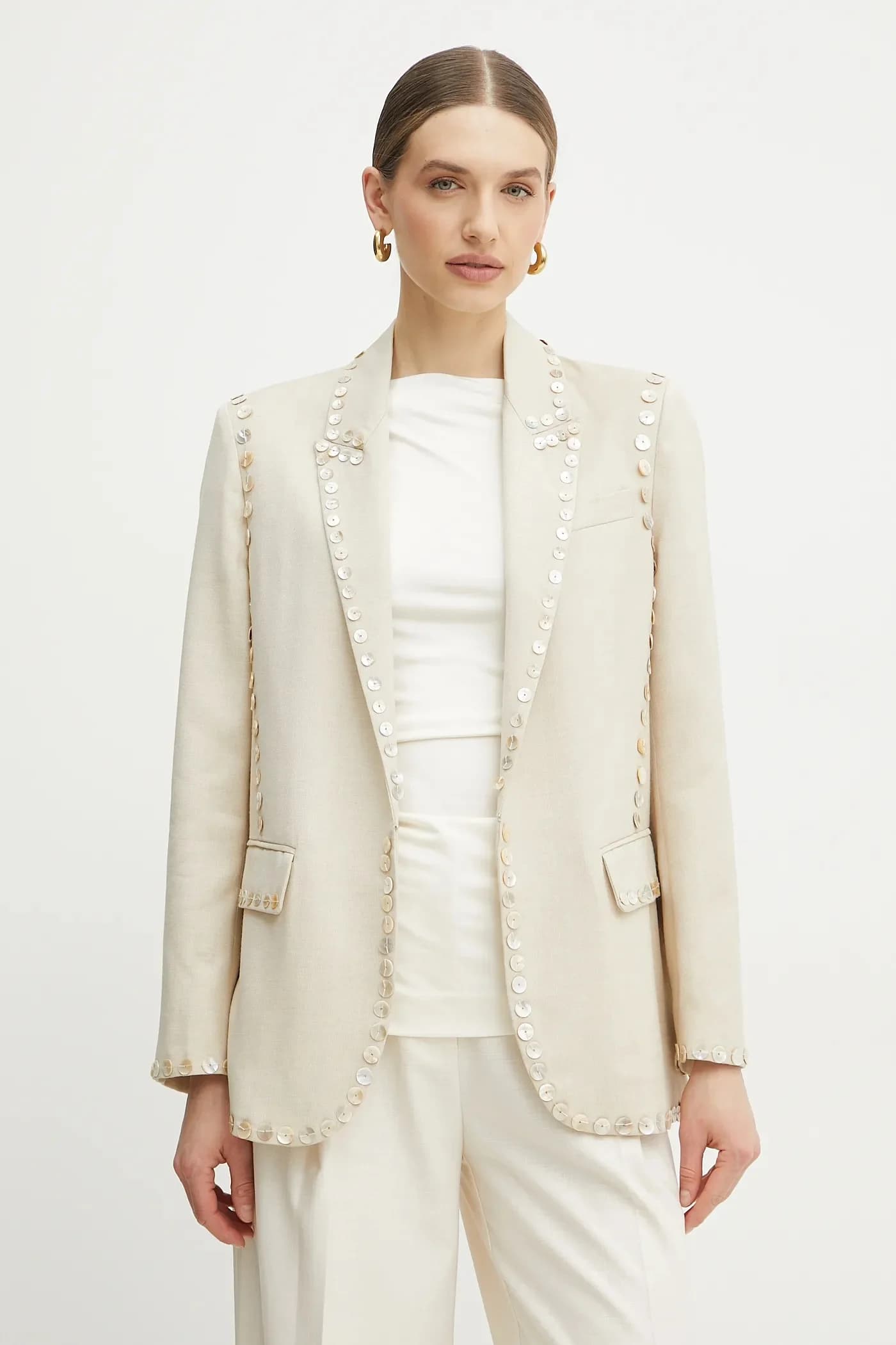 Куртка из смесовой шерсти