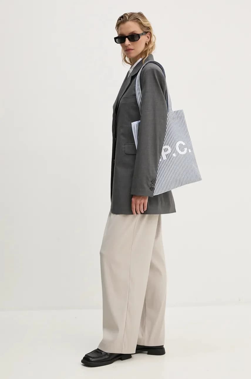 Блейзер свободного кроя из смесовой шерсти - фото 2