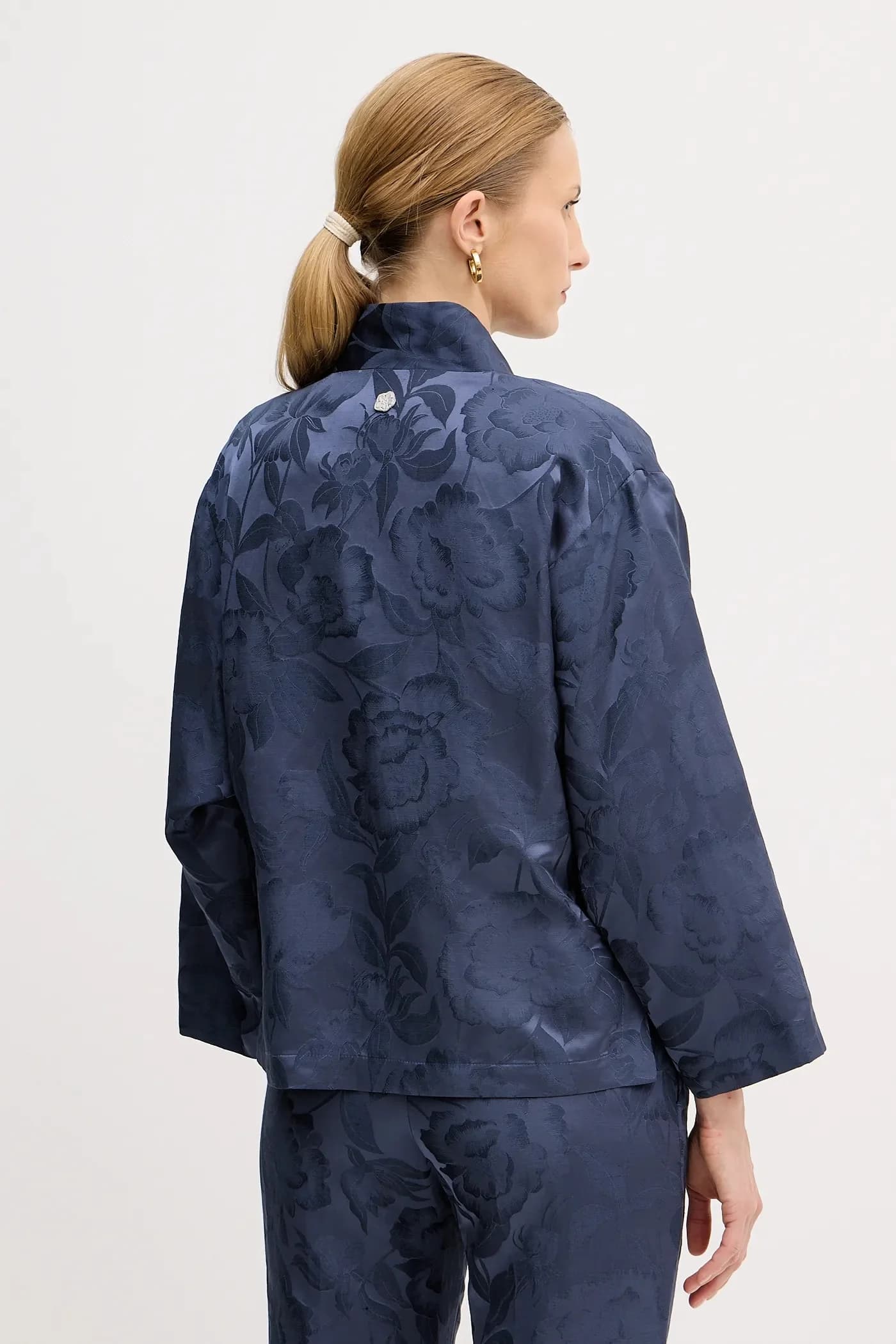 Пиджак из смесового льна - фото 3