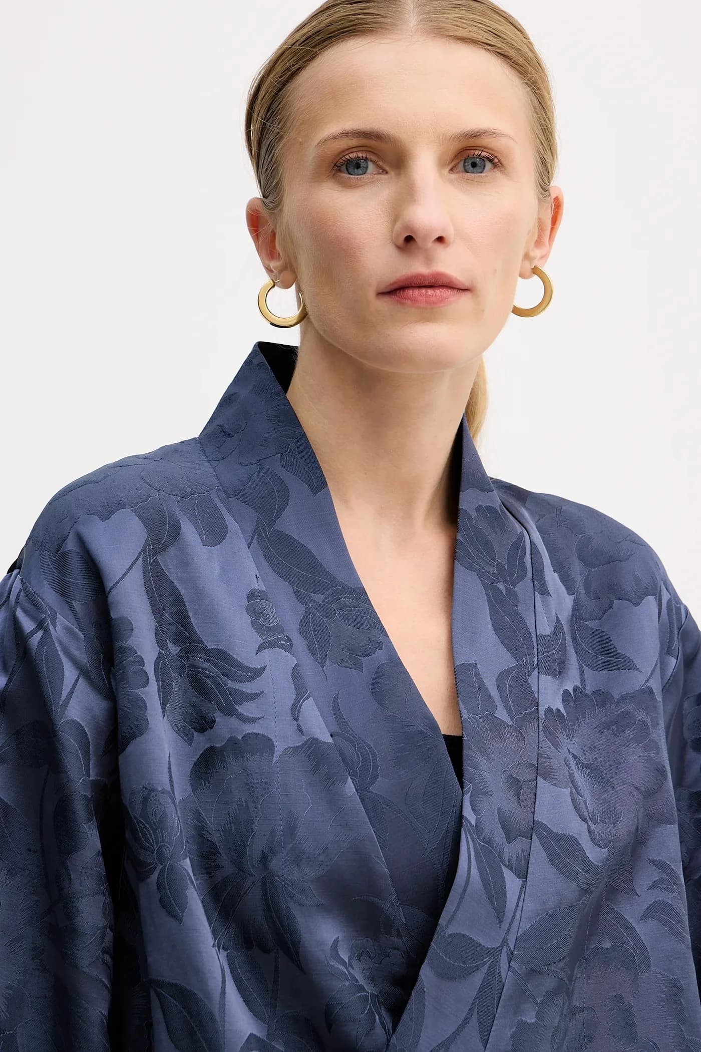 Пиджак из смесового льна - фото 4