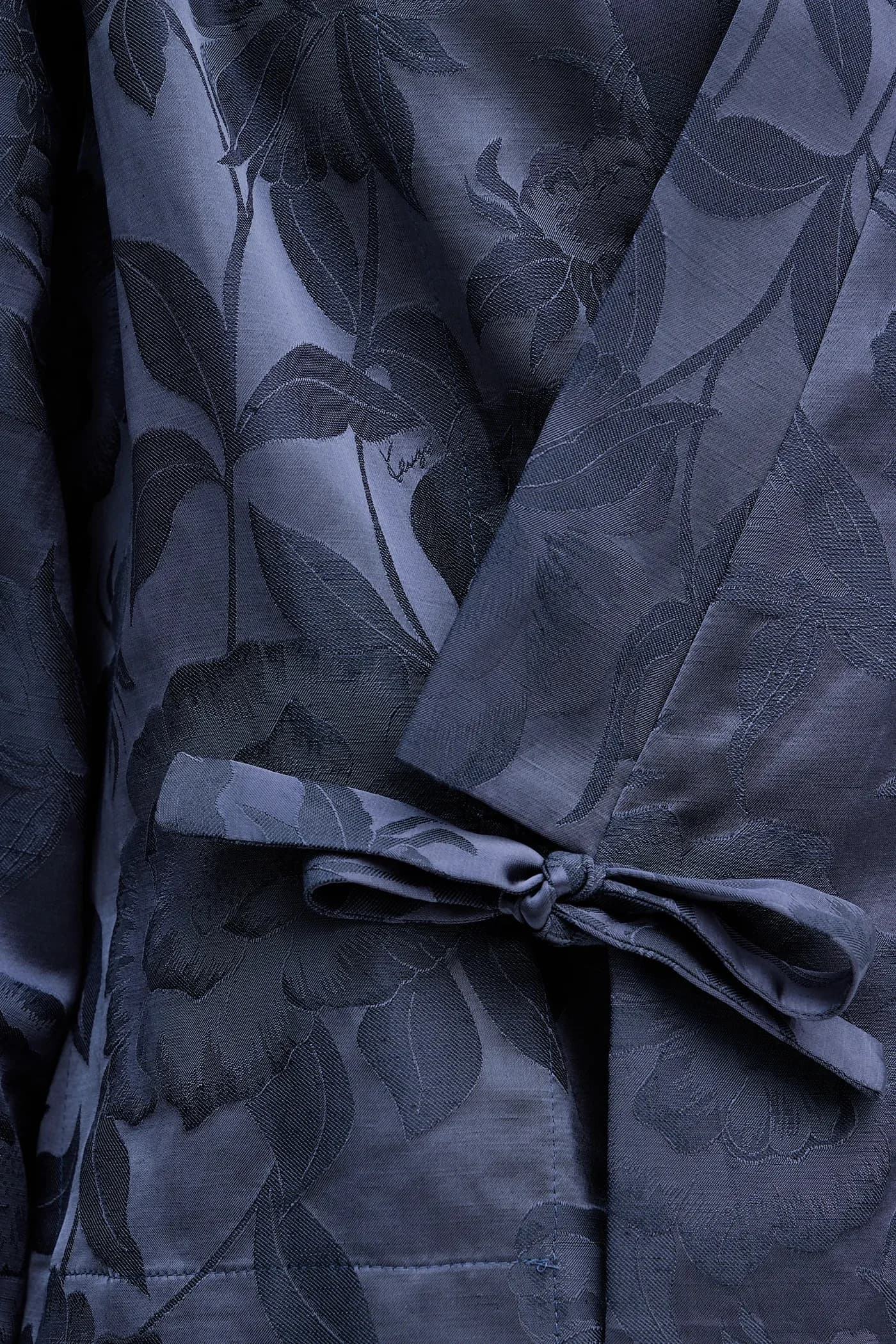 Пиджак из смесового льна - фото 5