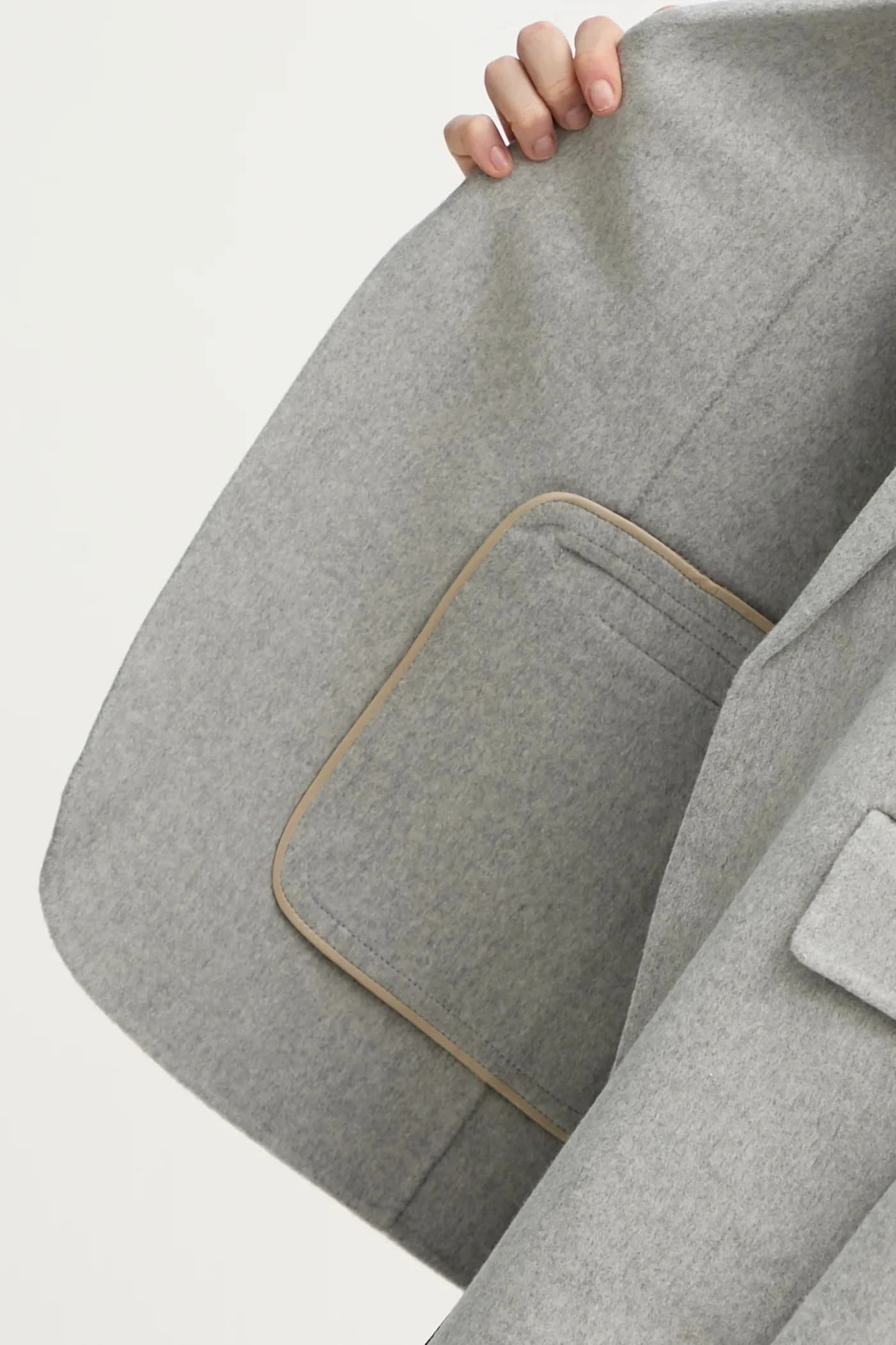 Шерстяная куртка - фото 7