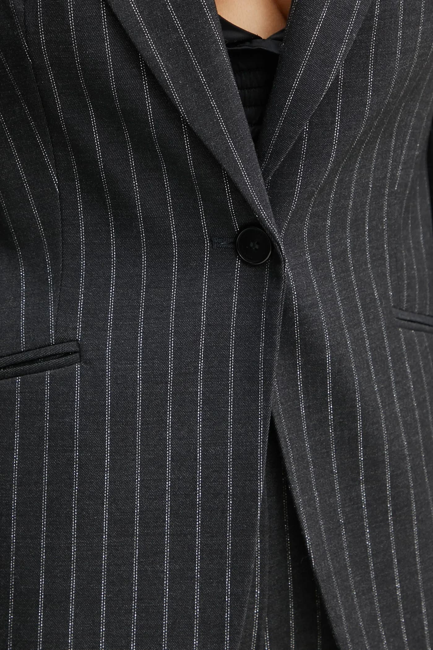 Куртка из смесовой шерсти - фото 4